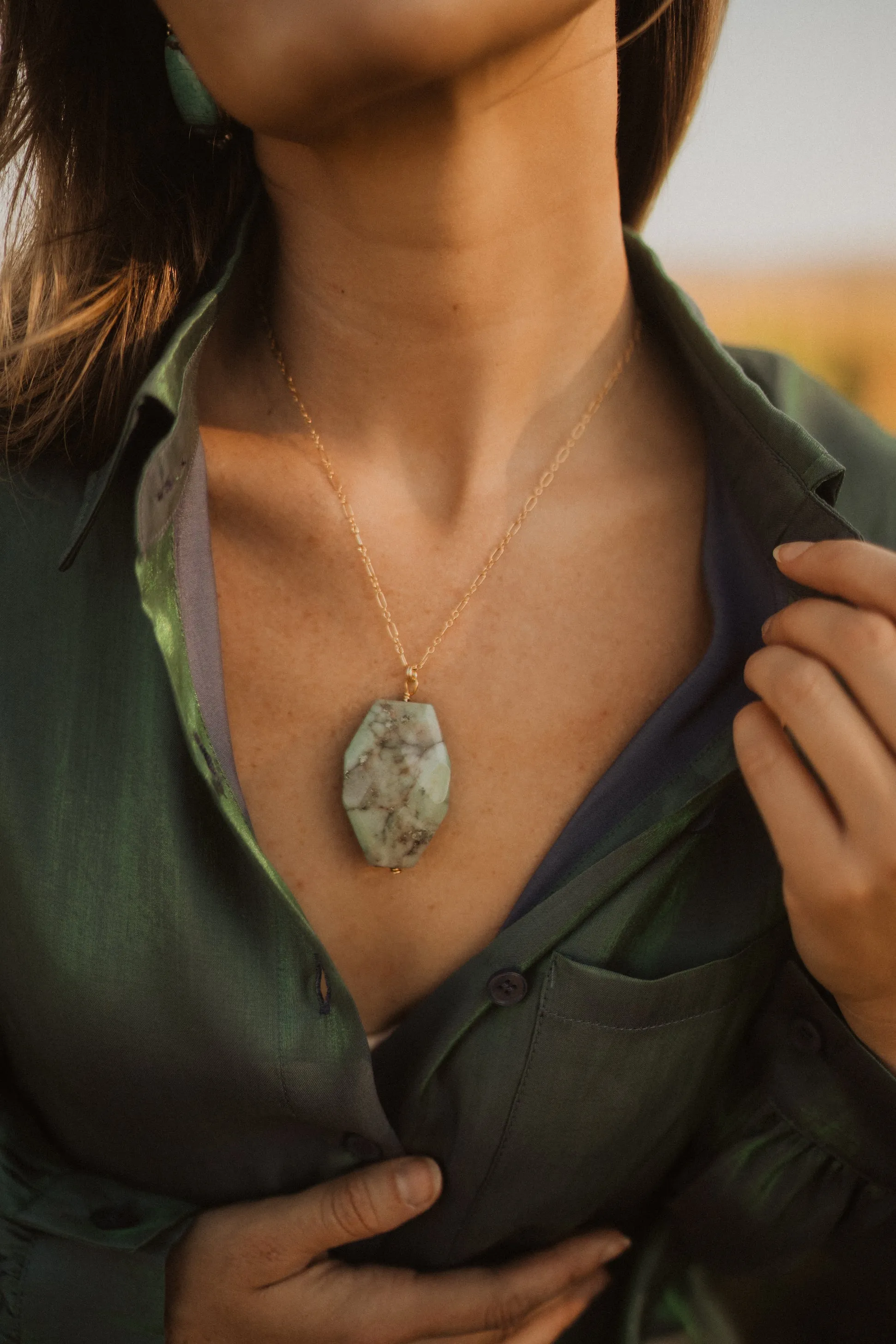 Esin Necklace sold by Goldie Lew