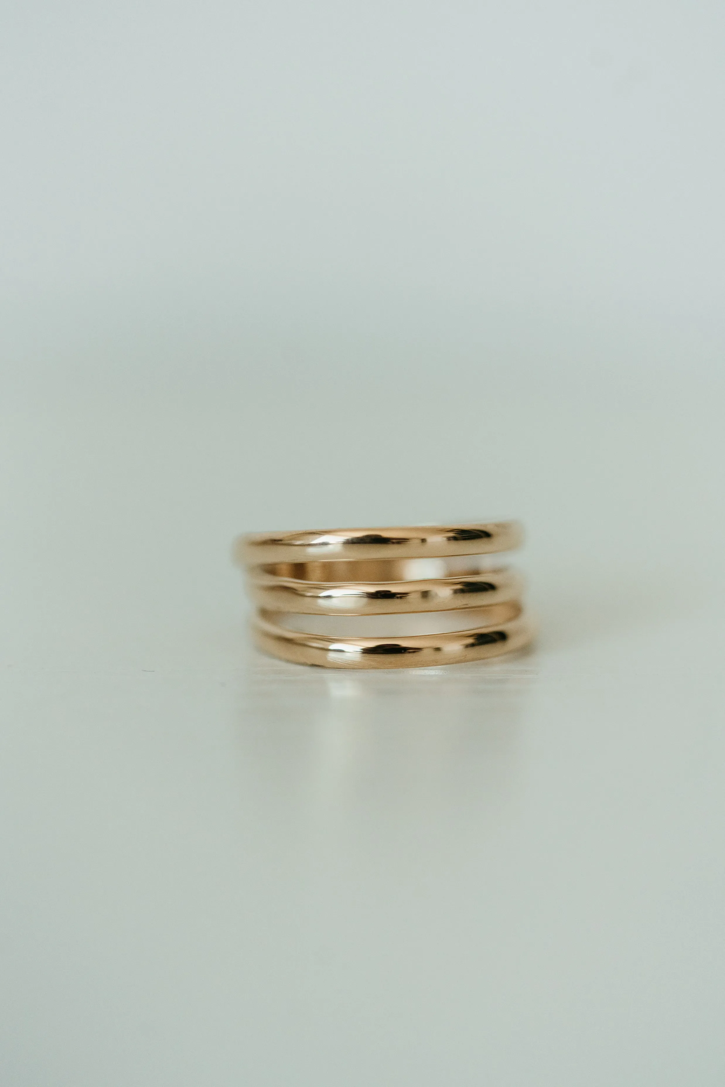 Swirl Ring | #2 | Gold sold by Goldie Lew