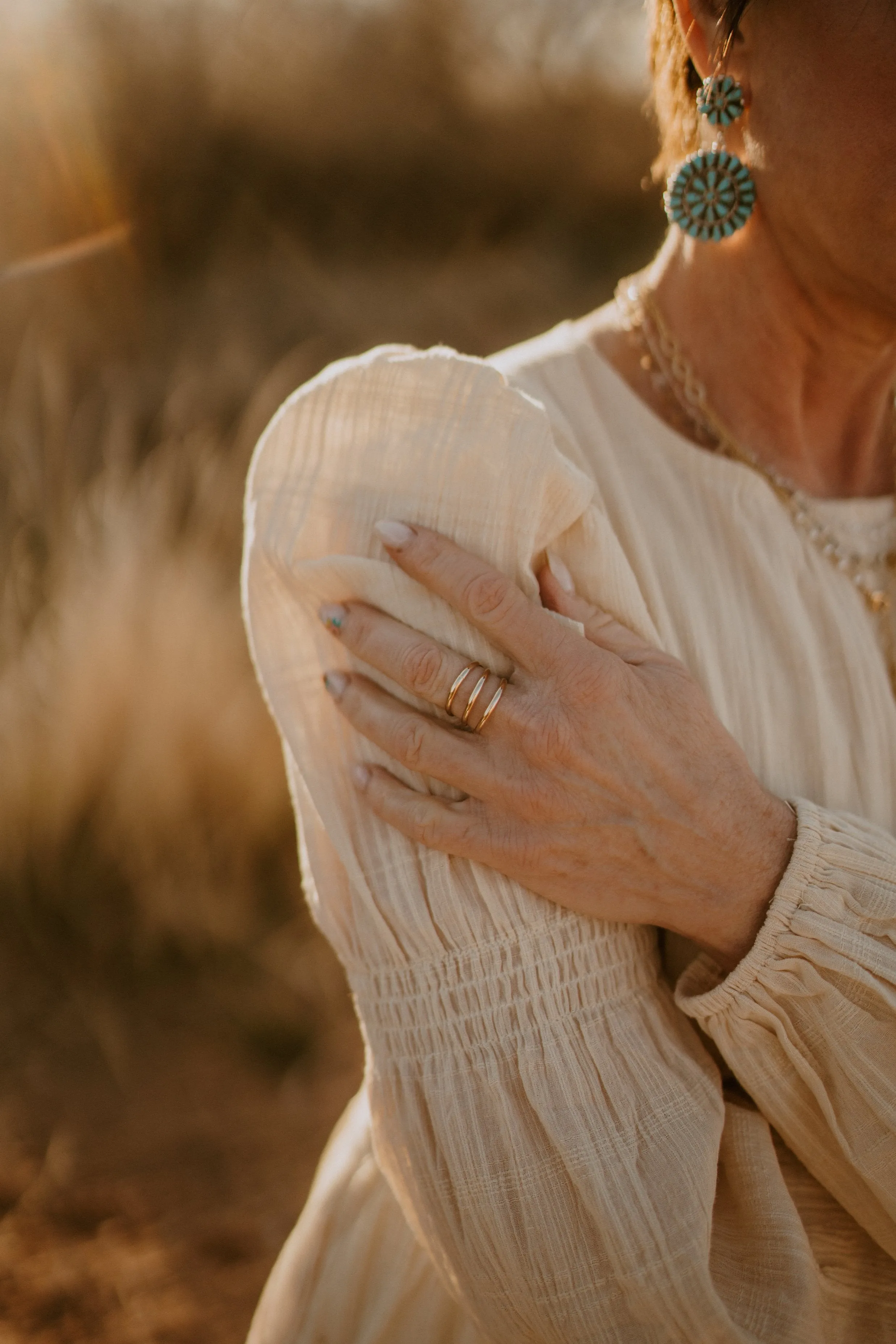 Swirl Ring | #2 | Gold sold by Goldie Lew product image thumbnail 5