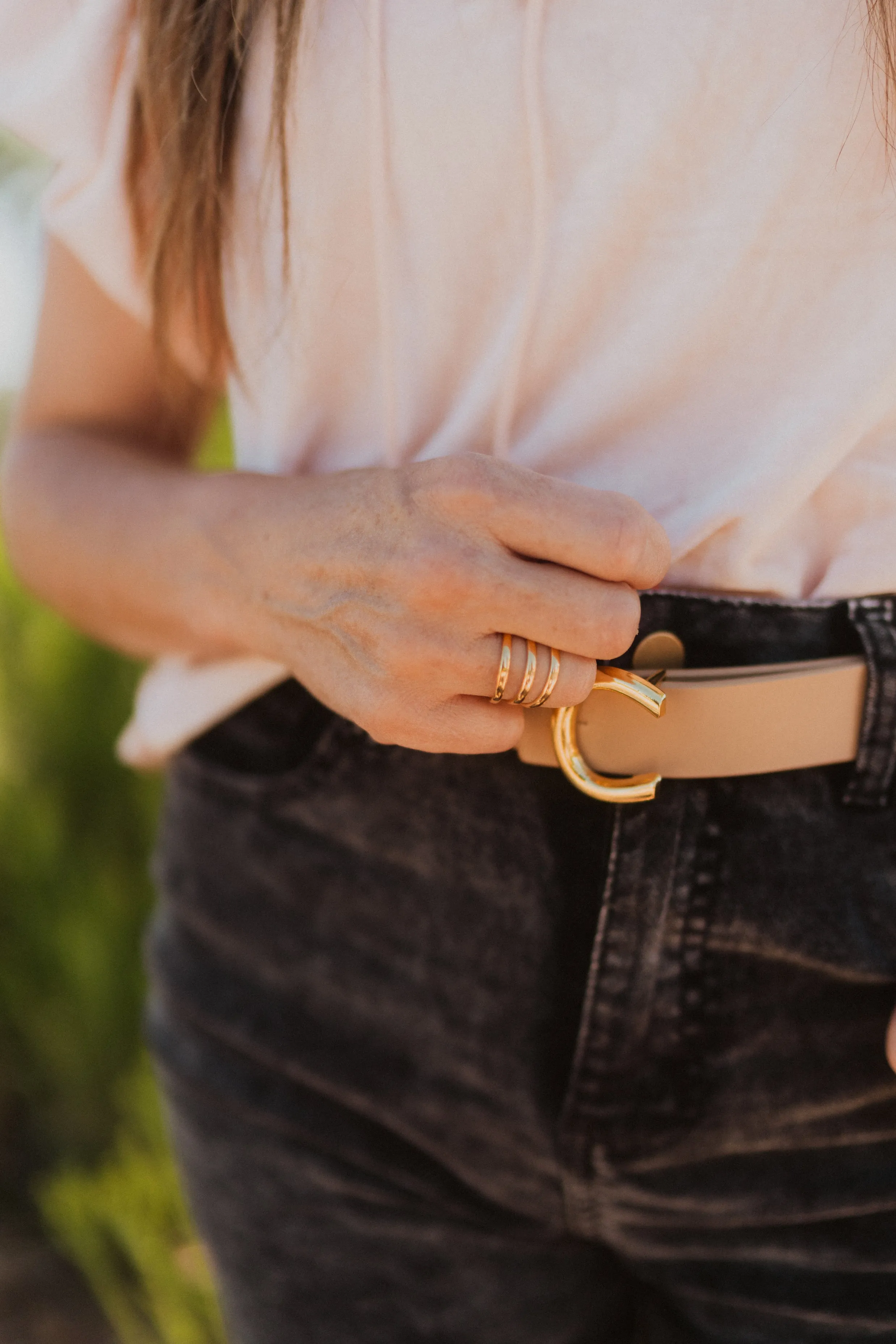 Swirl Ring | #2 | Gold sold by Goldie Lew product image thumbnail 2