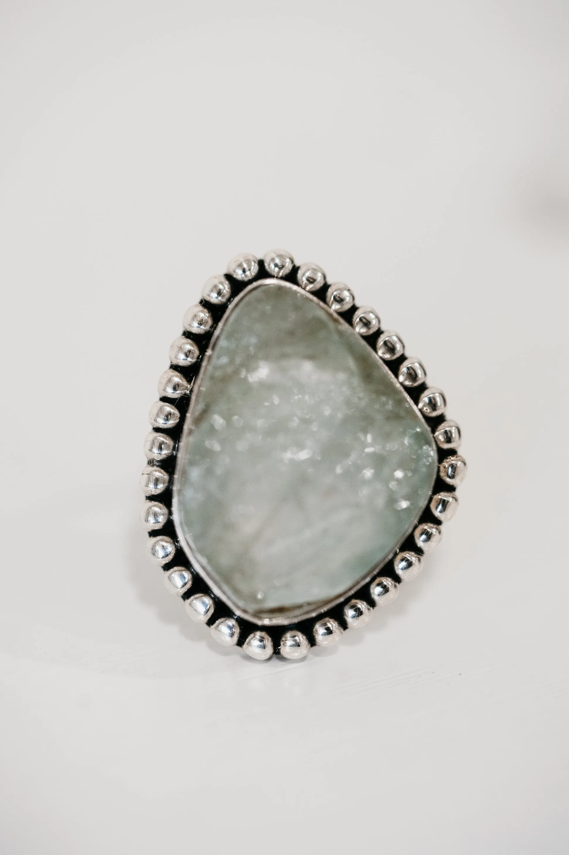 Betsy Ring | Rough Aquamarine sold by Goldie Lew product image thumbnail 4