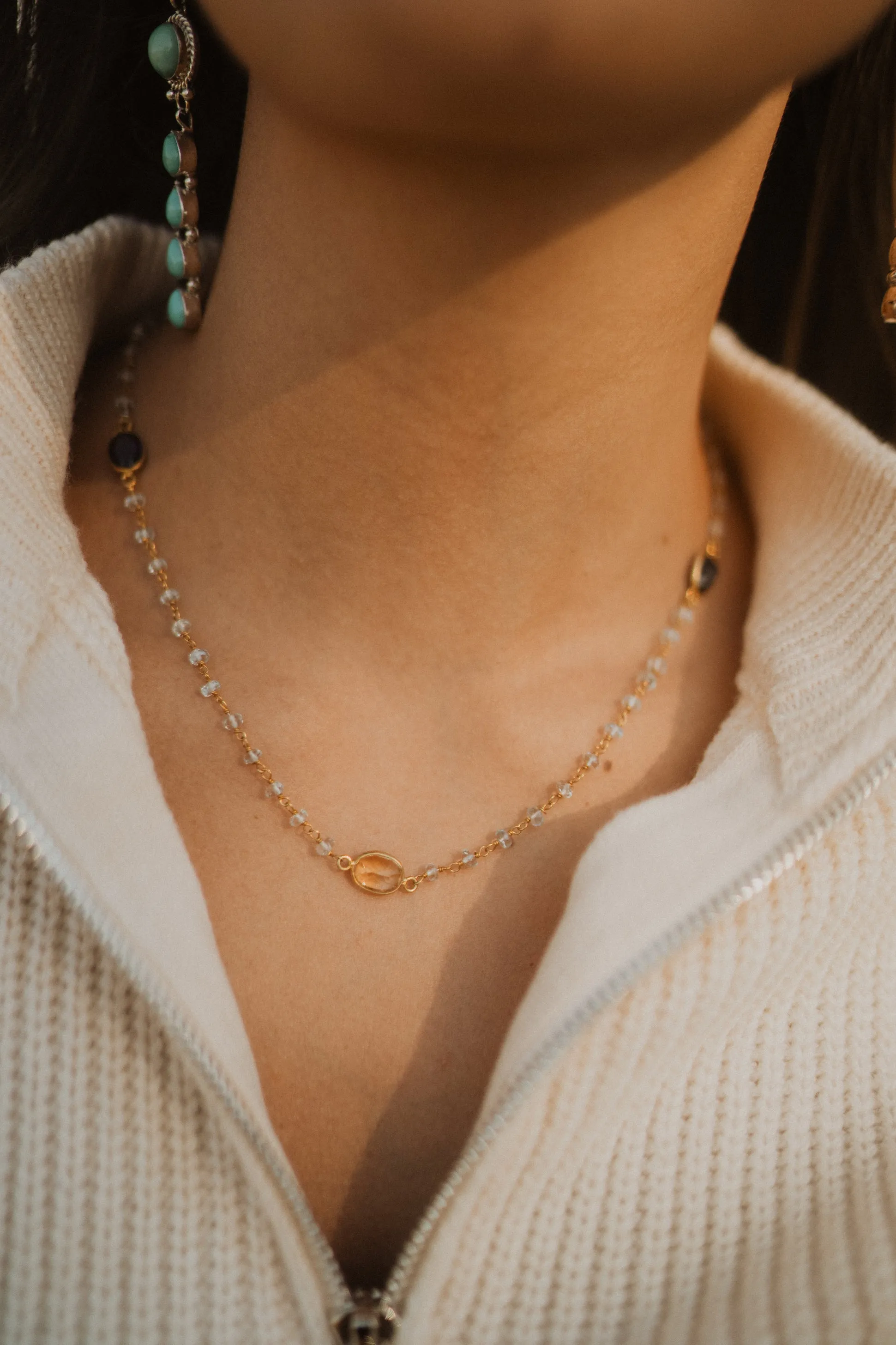 Darana Necklace sold by Goldie Lew product image thumbnail 3