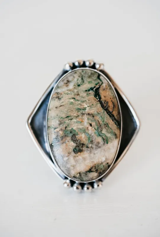 Jenni Kait Ring | Mariposite sold by Goldie Lew