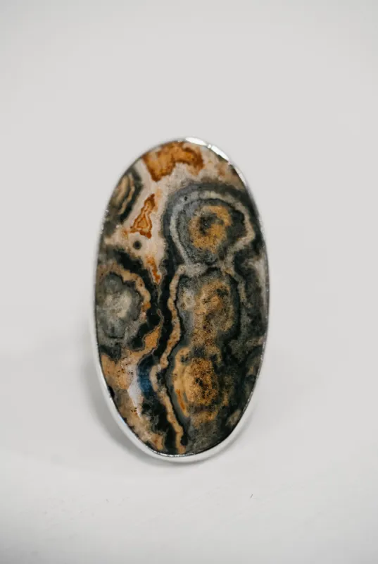 Juana Ring | Ocean Jasper | #2 sold by Goldie Lew