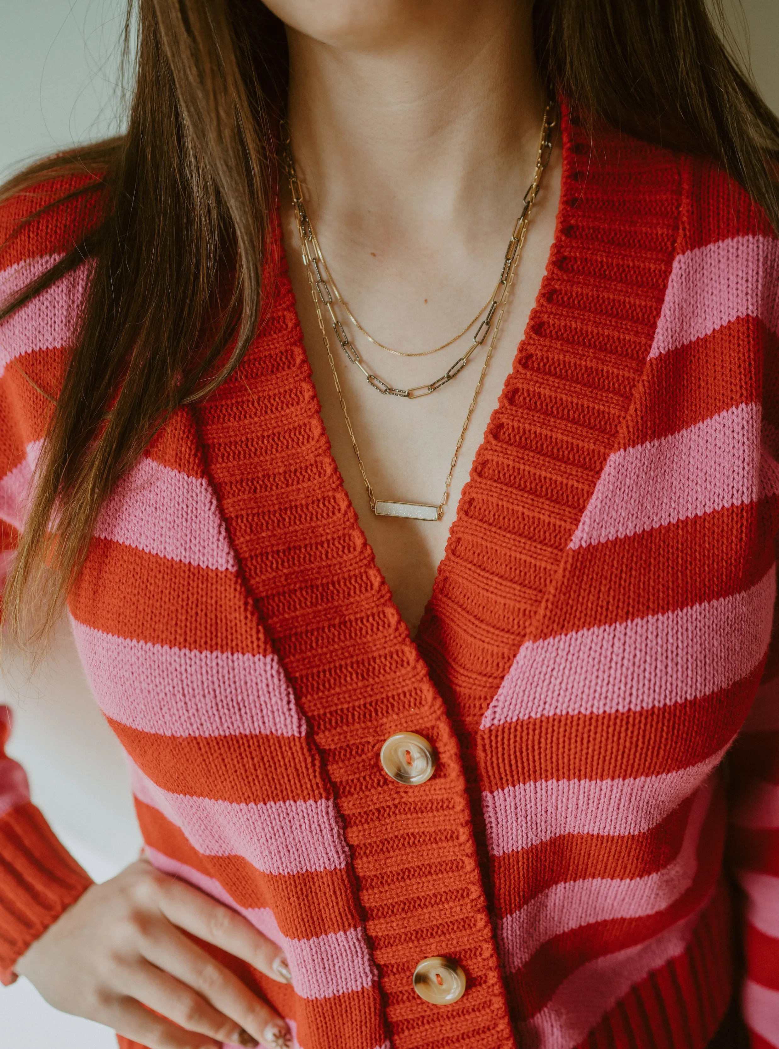 Gold Necklace Set #22 sold by Goldie Lew product image thumbnail 2