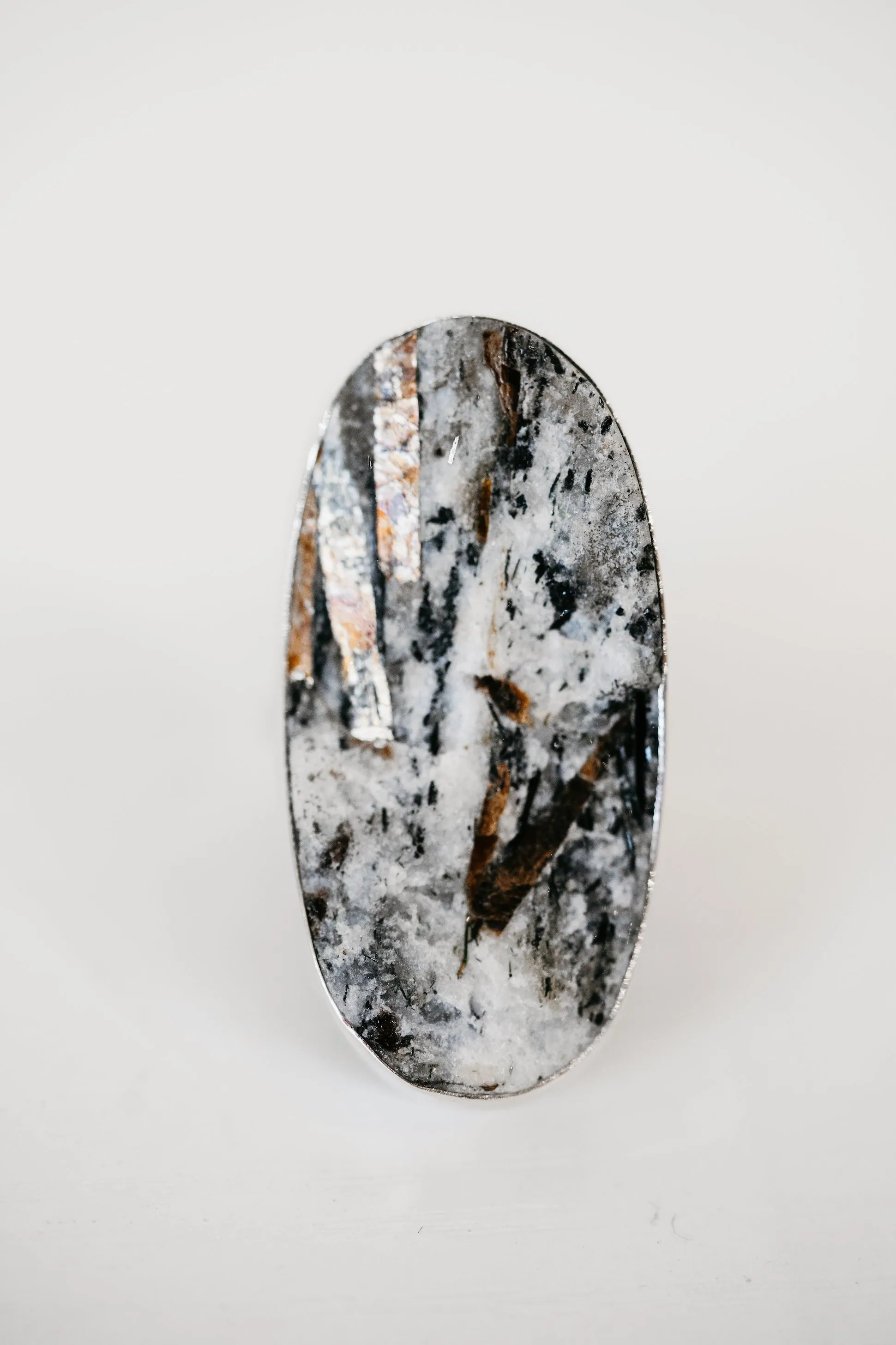 Marigold Ring | Astrophyllite sold by Goldie Lew product image thumbnail 5