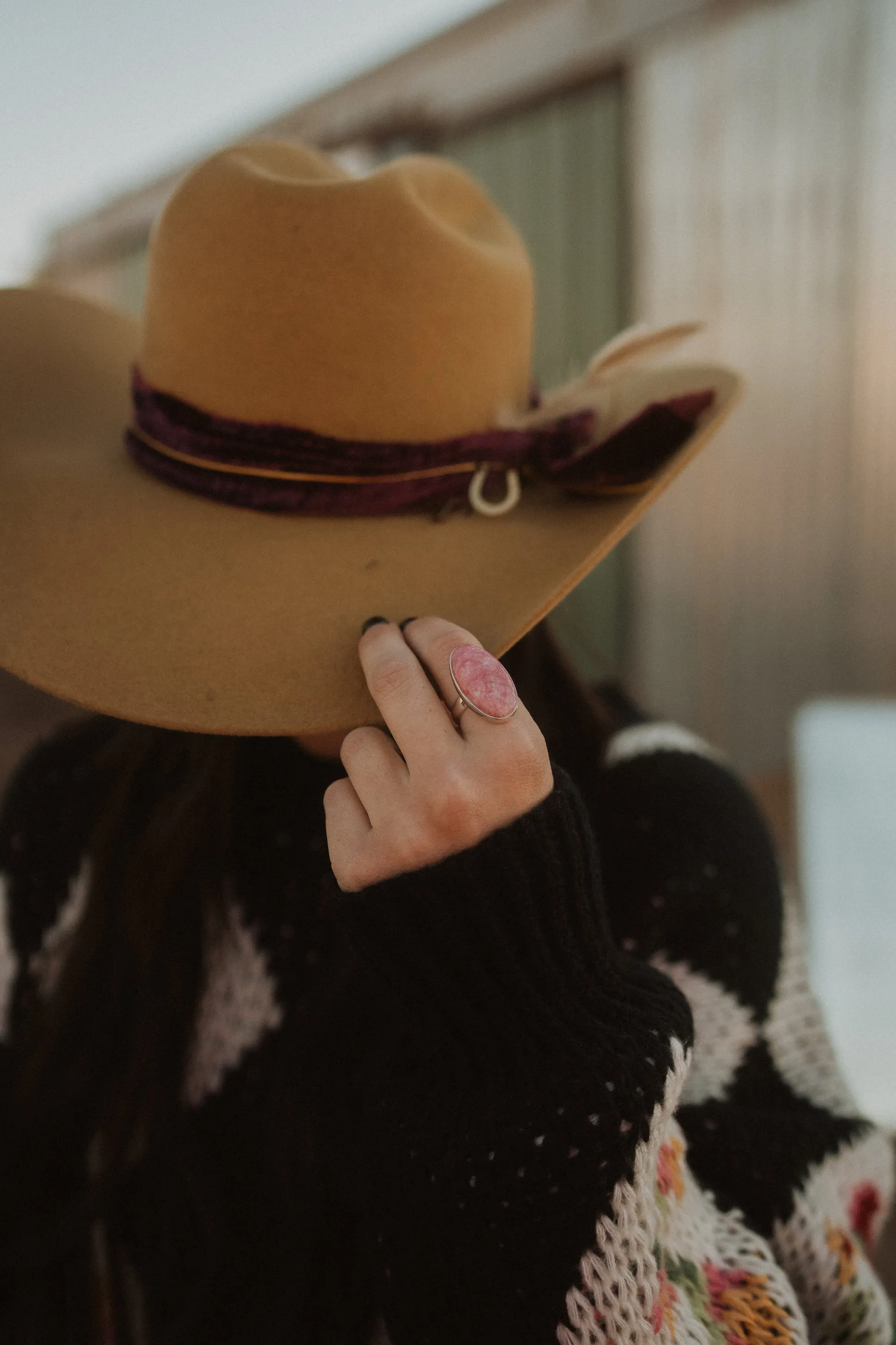 Lolida Ring | Thulite sold by Goldie Lew product image thumbnail 2