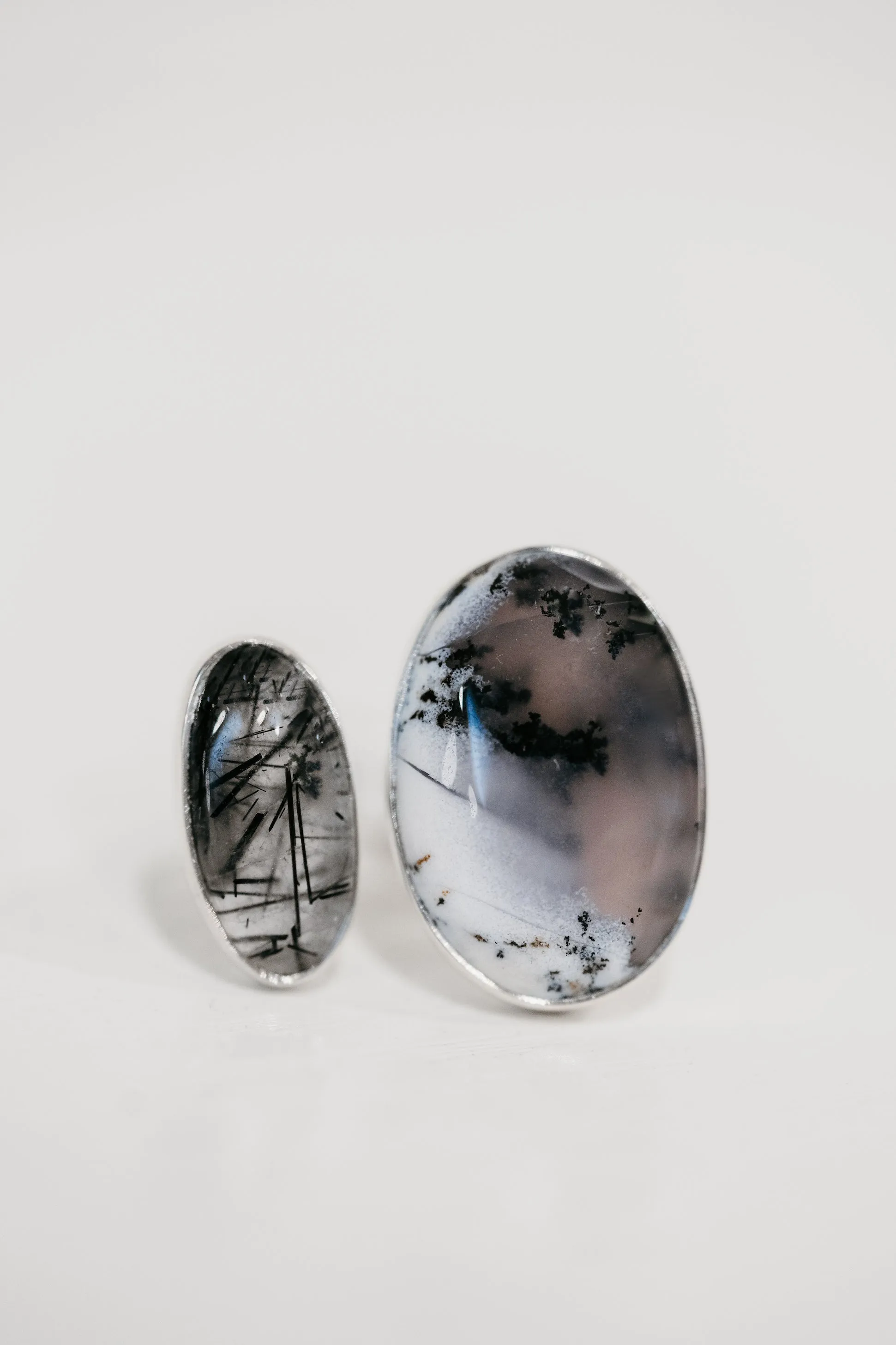 Randy Ring | Dendritic Opal + Agate sold by Goldie Lew product image thumbnail 2
