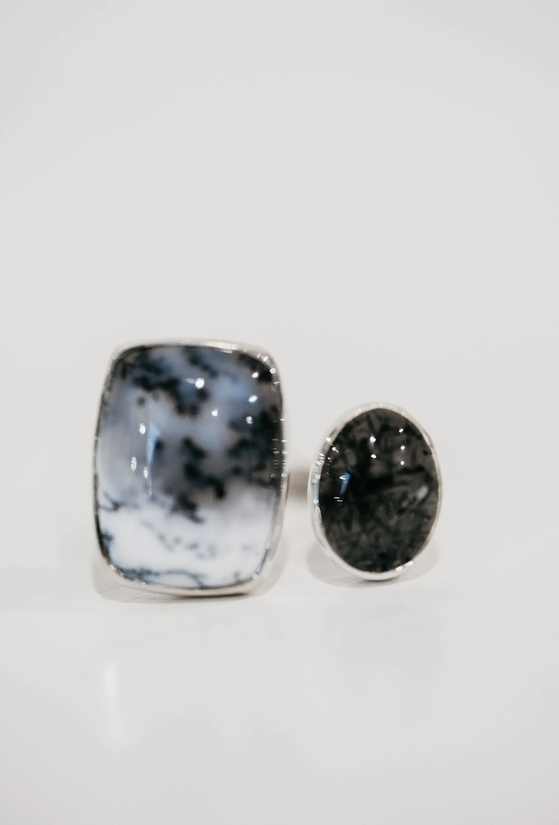 Randy Ring | Dendritic Opal + Agate sold by Goldie Lew product image thumbnail 3