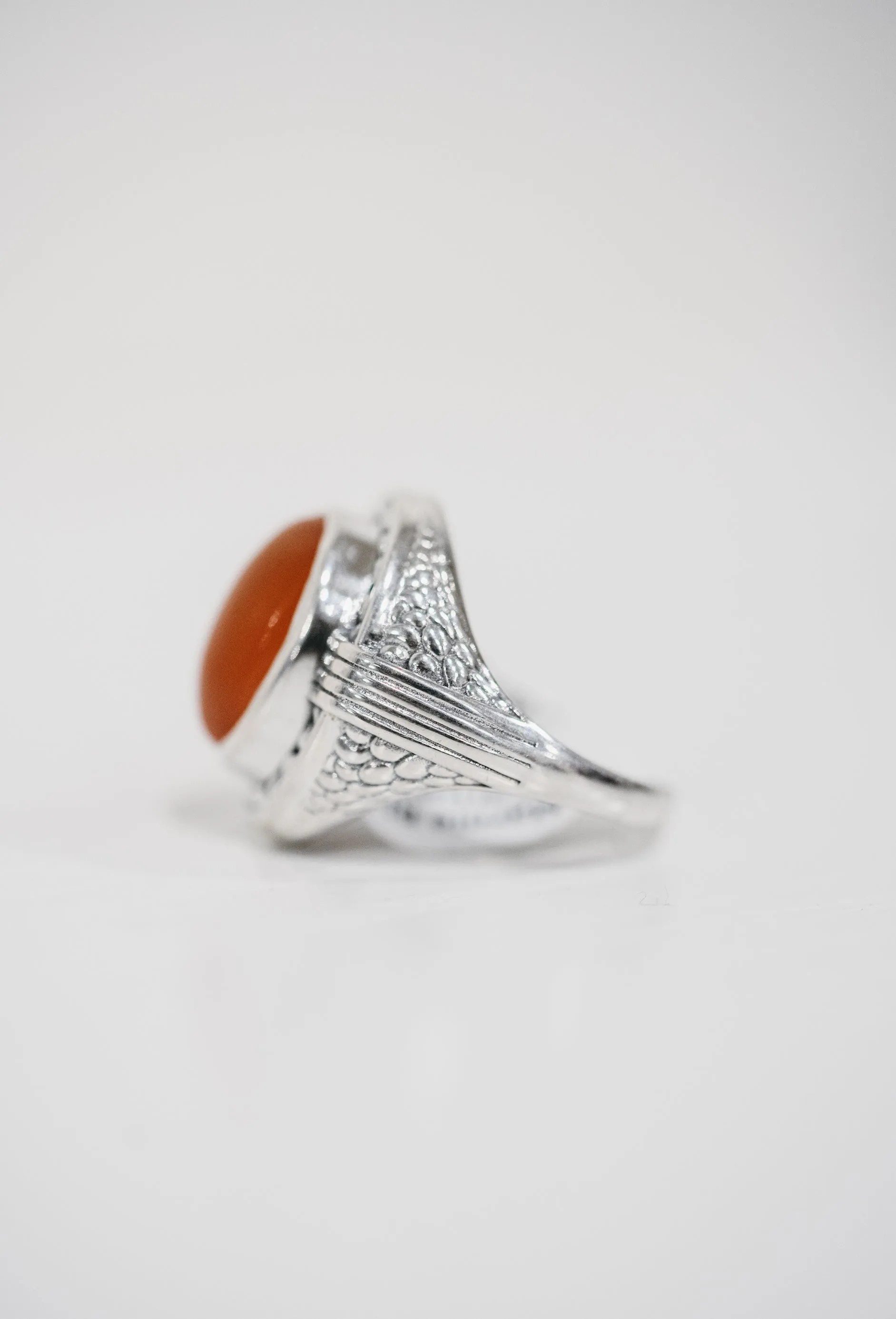 Marnie Ring | Carnelian sold by Goldie Lew product image thumbnail 3