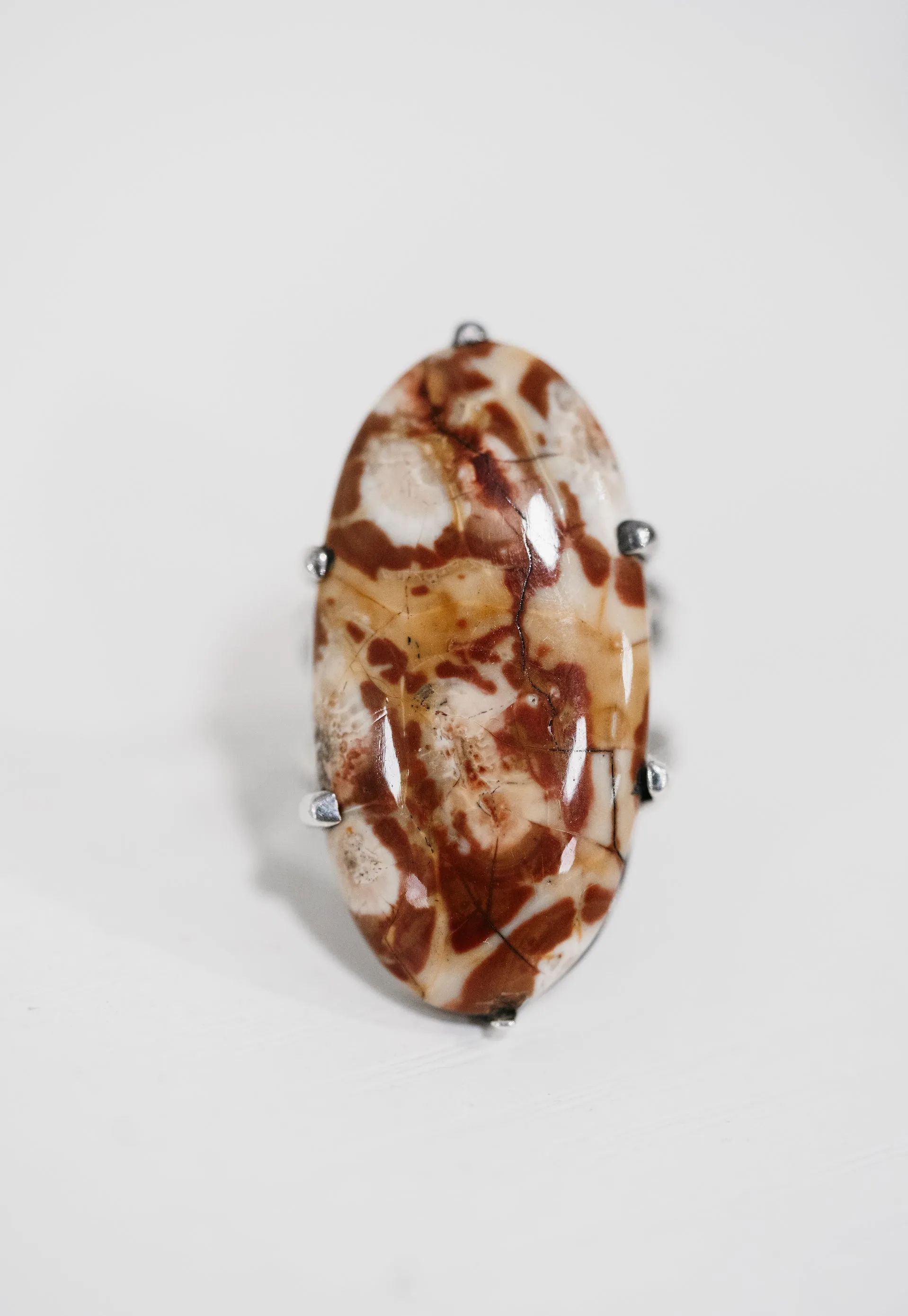 Lynn Ring | Butterfly Jasper sold by Goldie Lew