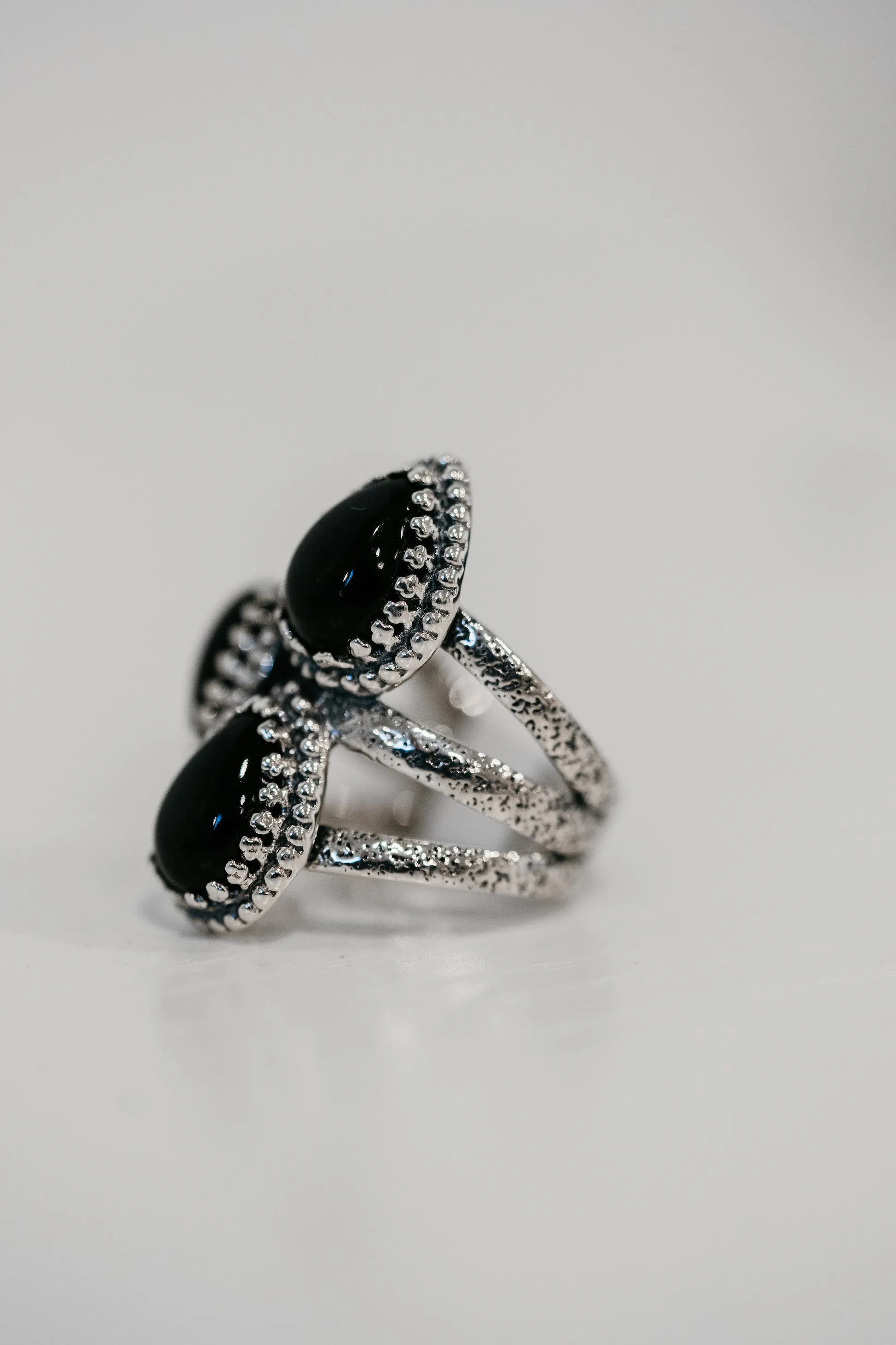Orleans Ring | Black Onyx sold by Goldie Lew product image thumbnail 3