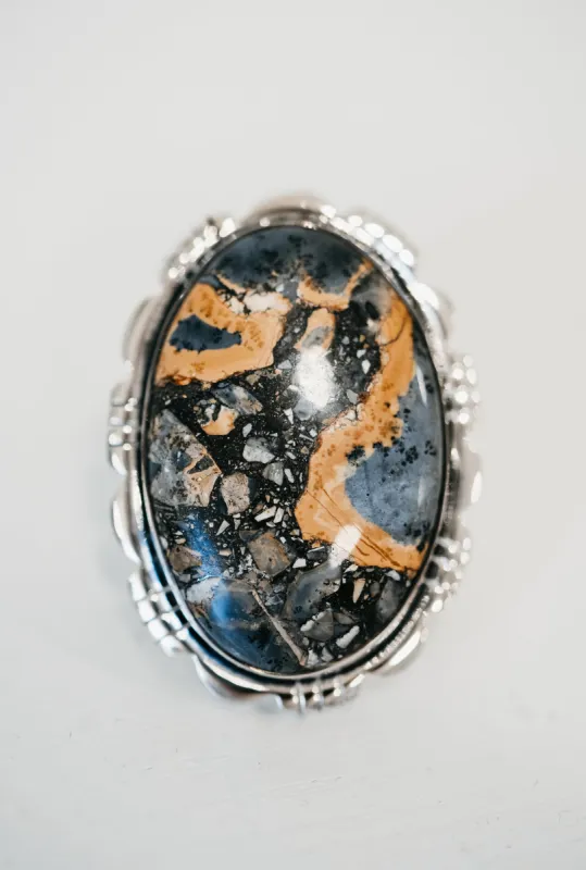 Laruth Ring | Maligano Jasper sold by Goldie Lew