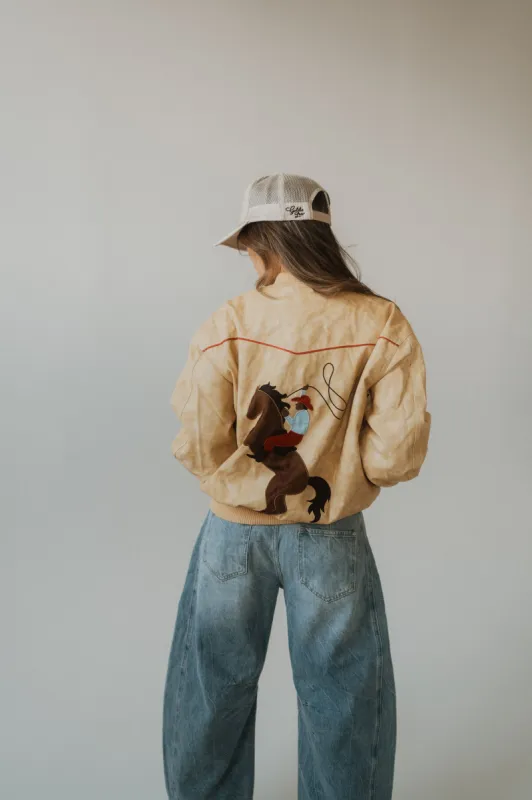 Rodeo Bomber Jacket sold by Goldie Lew