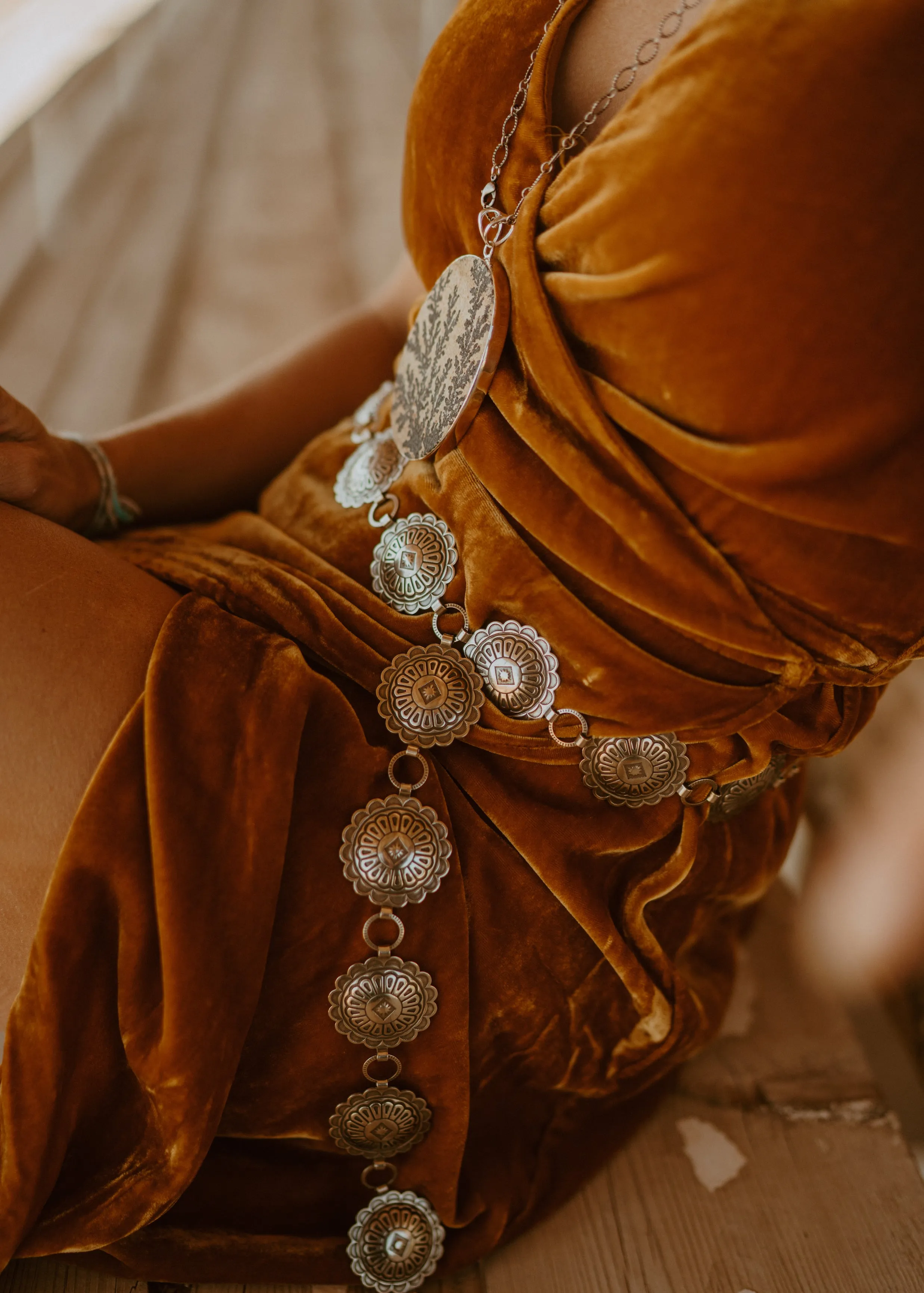 Concho Belt No. 25 sold by Goldie Lew