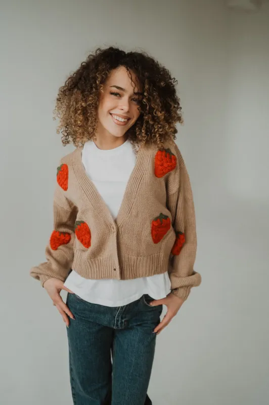 Fresa Cardigan sold by Goldie Lew