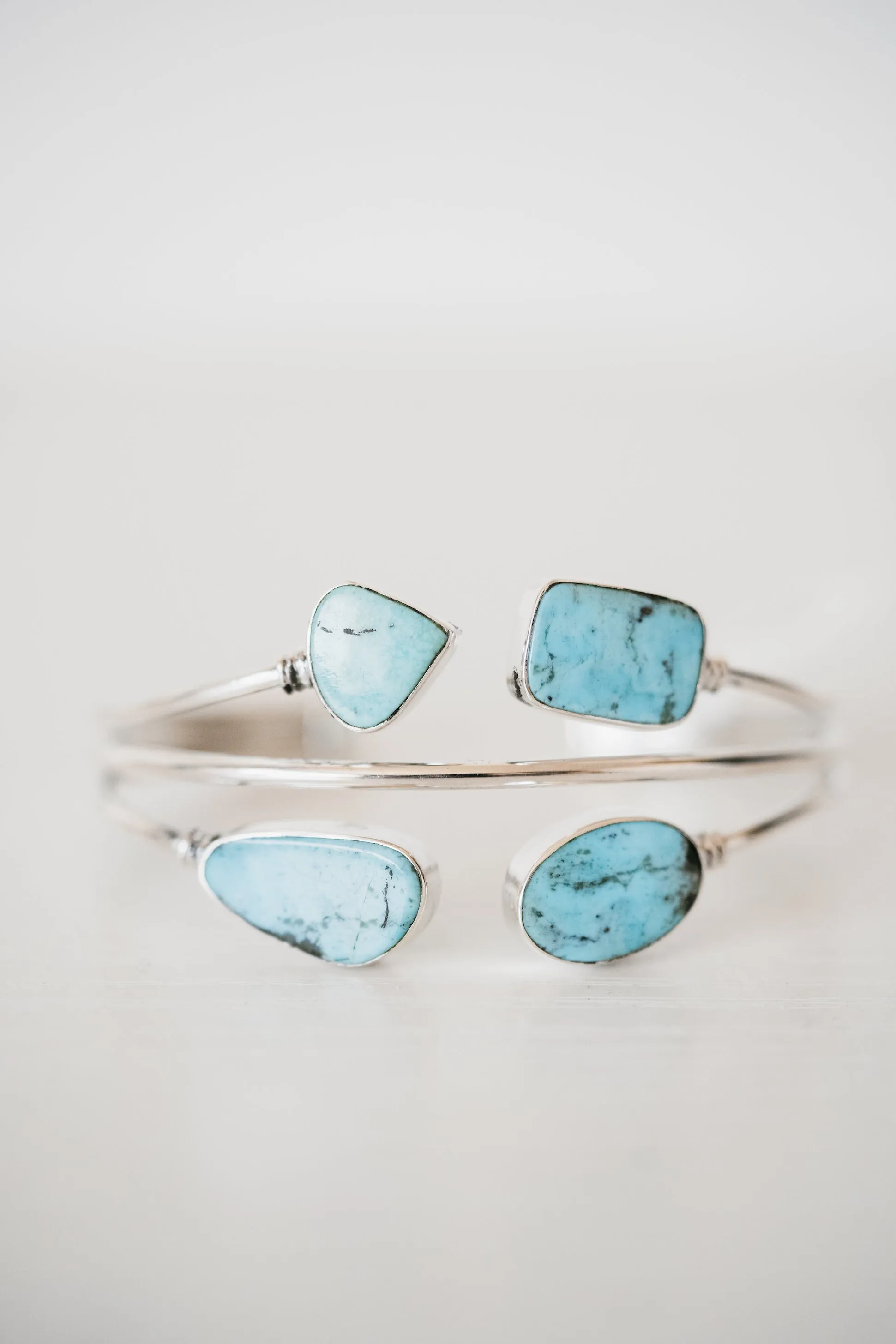 Faro Cuff | Turquoise sold by Goldie Lew product image thumbnail 2