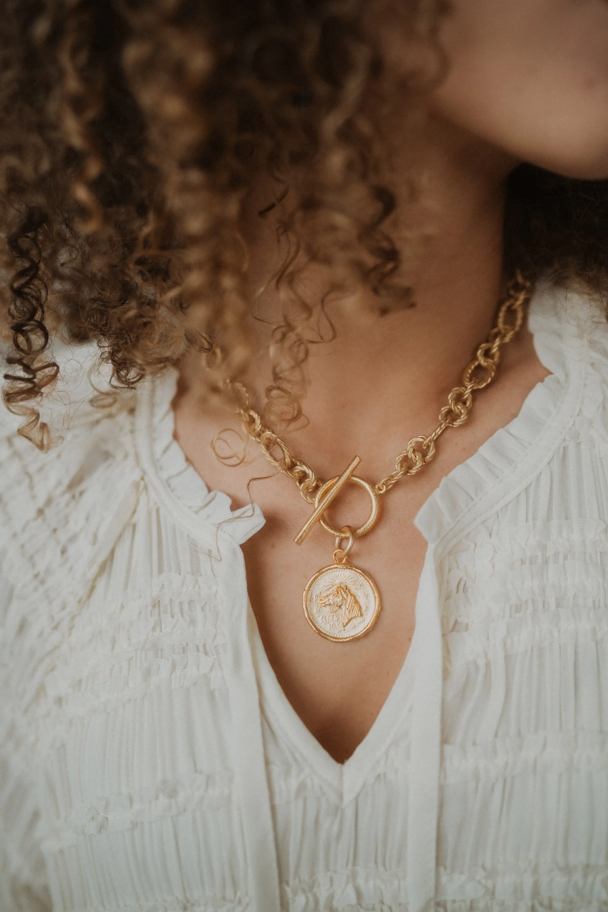 Toggle Horse Necklace sold by Goldie Lew product image thumbnail 2