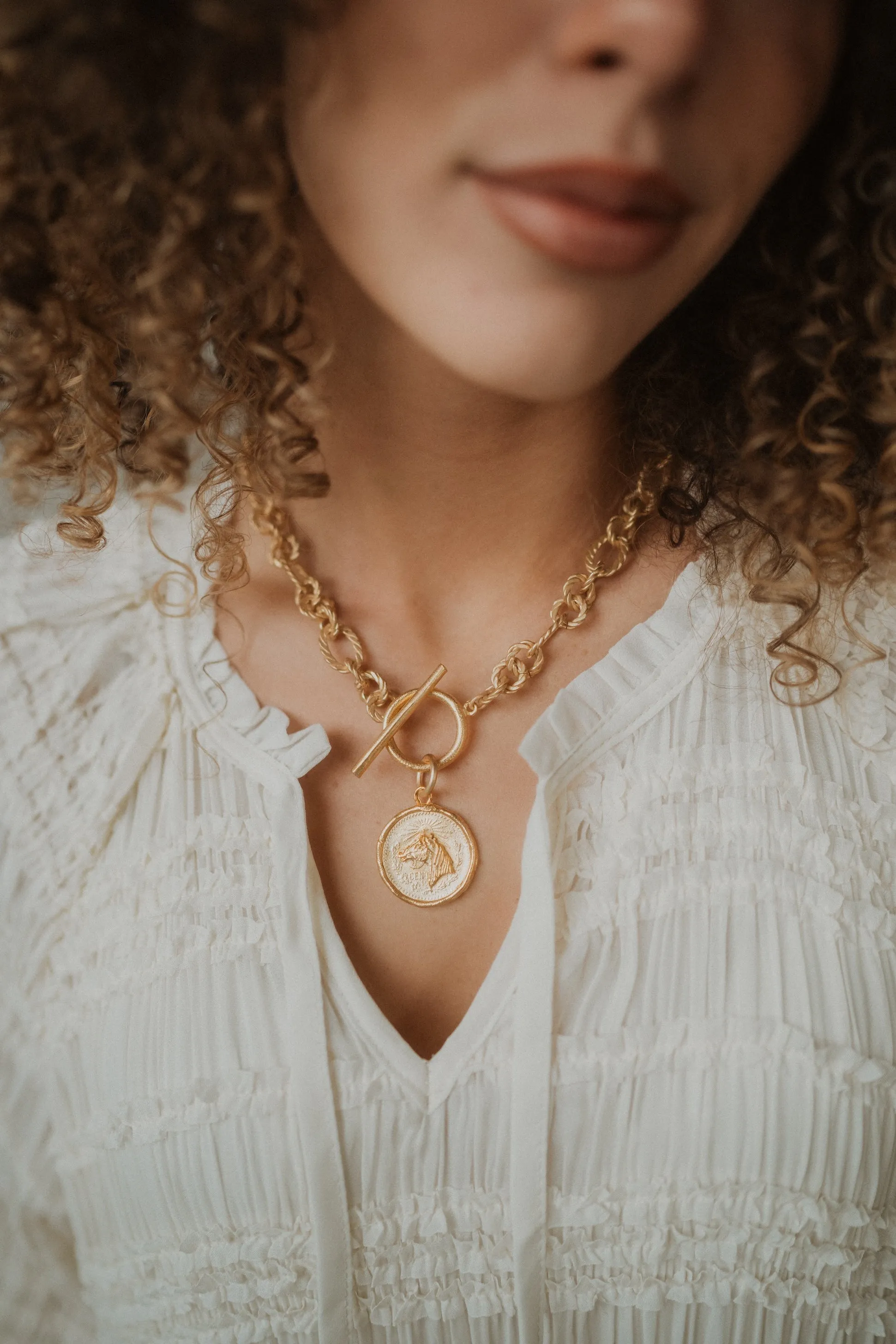 Toggle Horse Necklace sold by Goldie Lew product image thumbnail 3