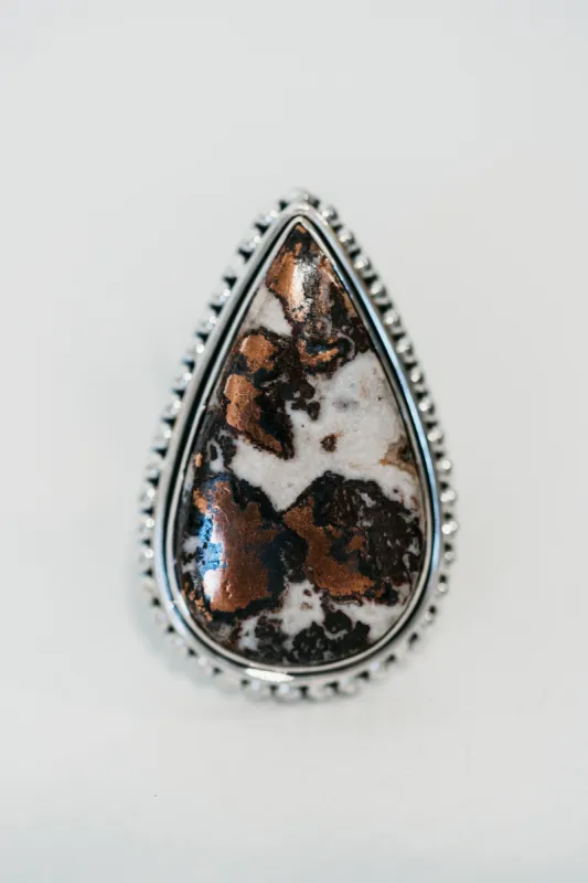 Acosta Ring | Copper Dolomite sold by Goldie Lew
