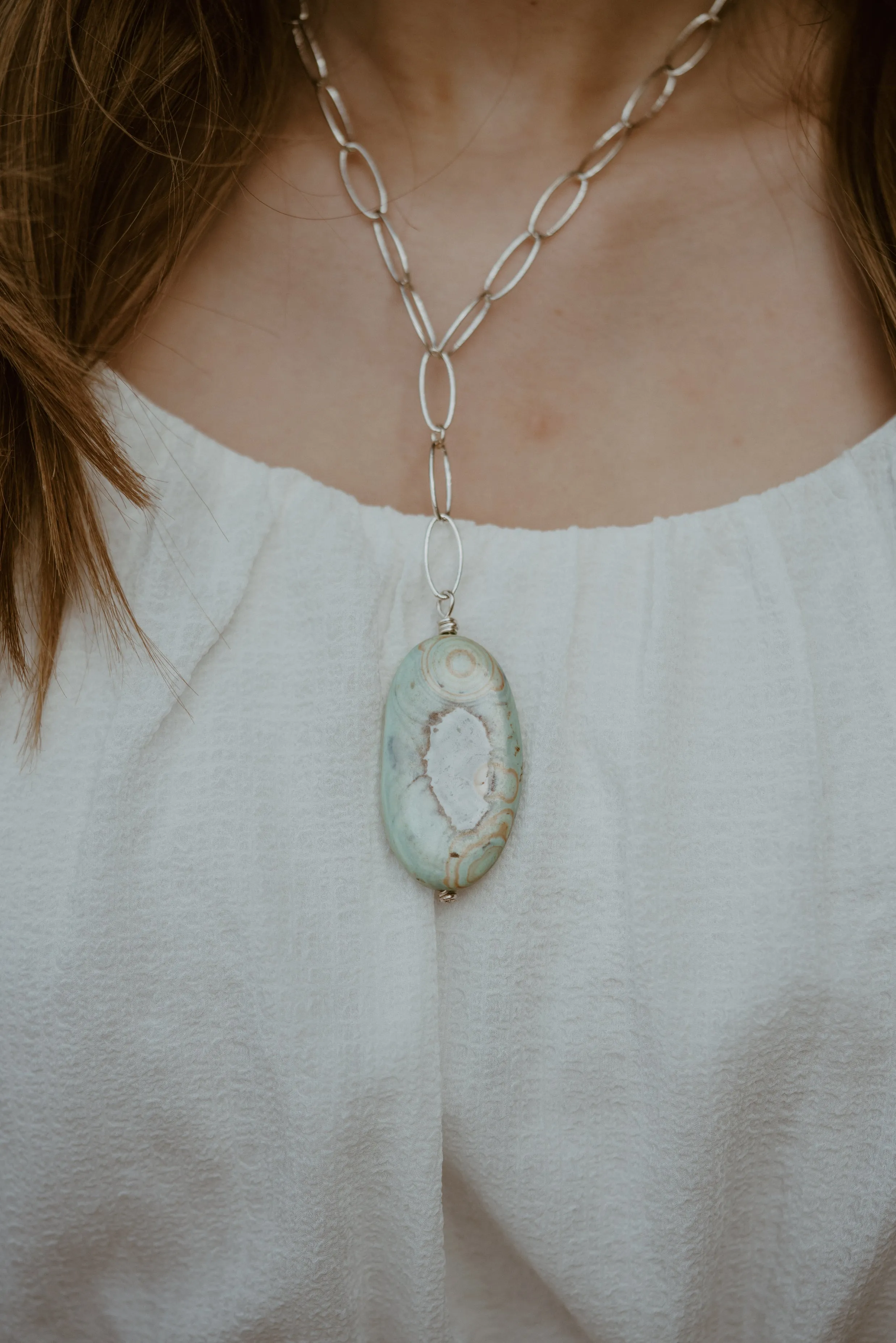 Ceelo Necklace | Turquoise sold by Goldie Lew product image thumbnail 2