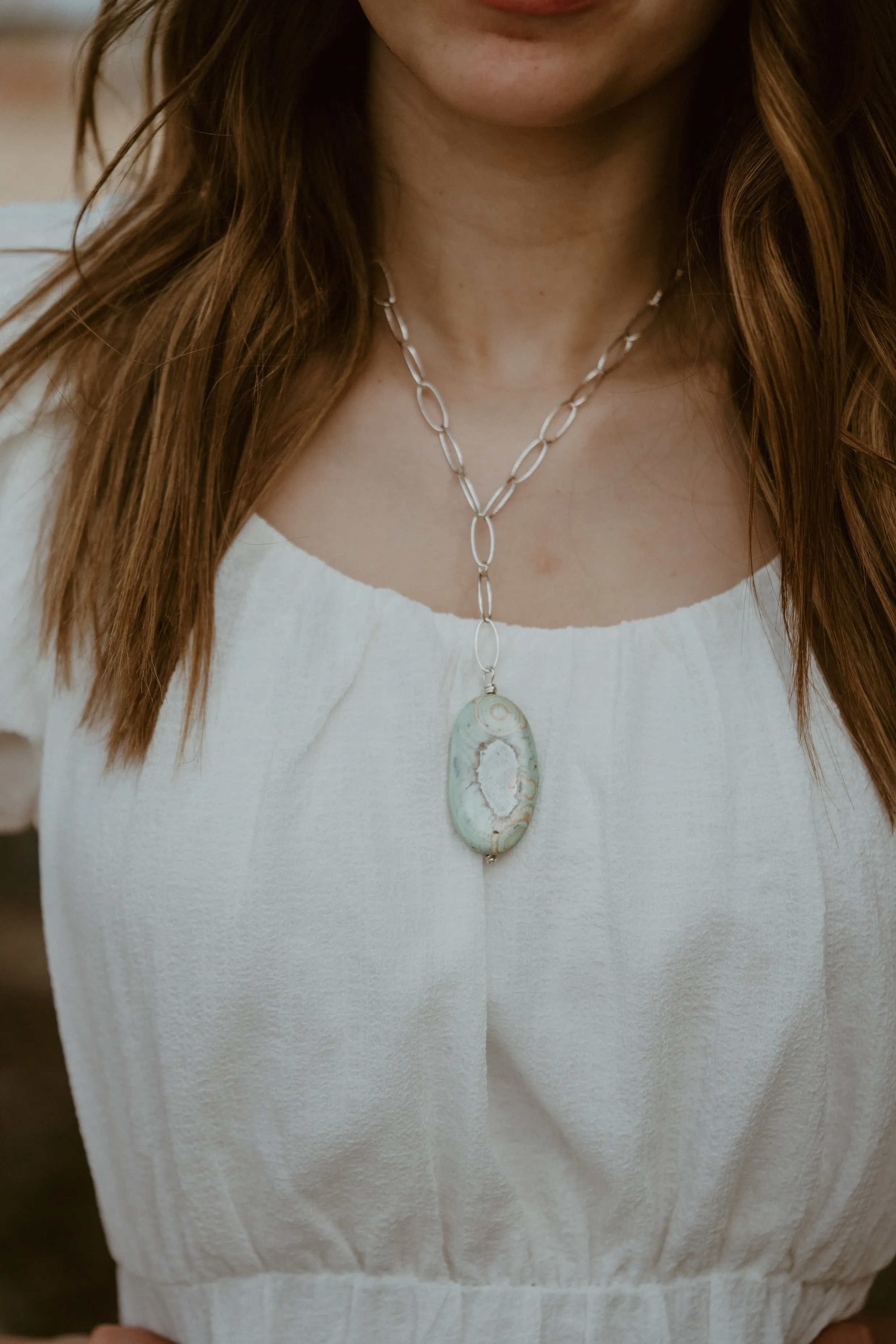 Ceelo Necklace | Turquoise sold by Goldie Lew