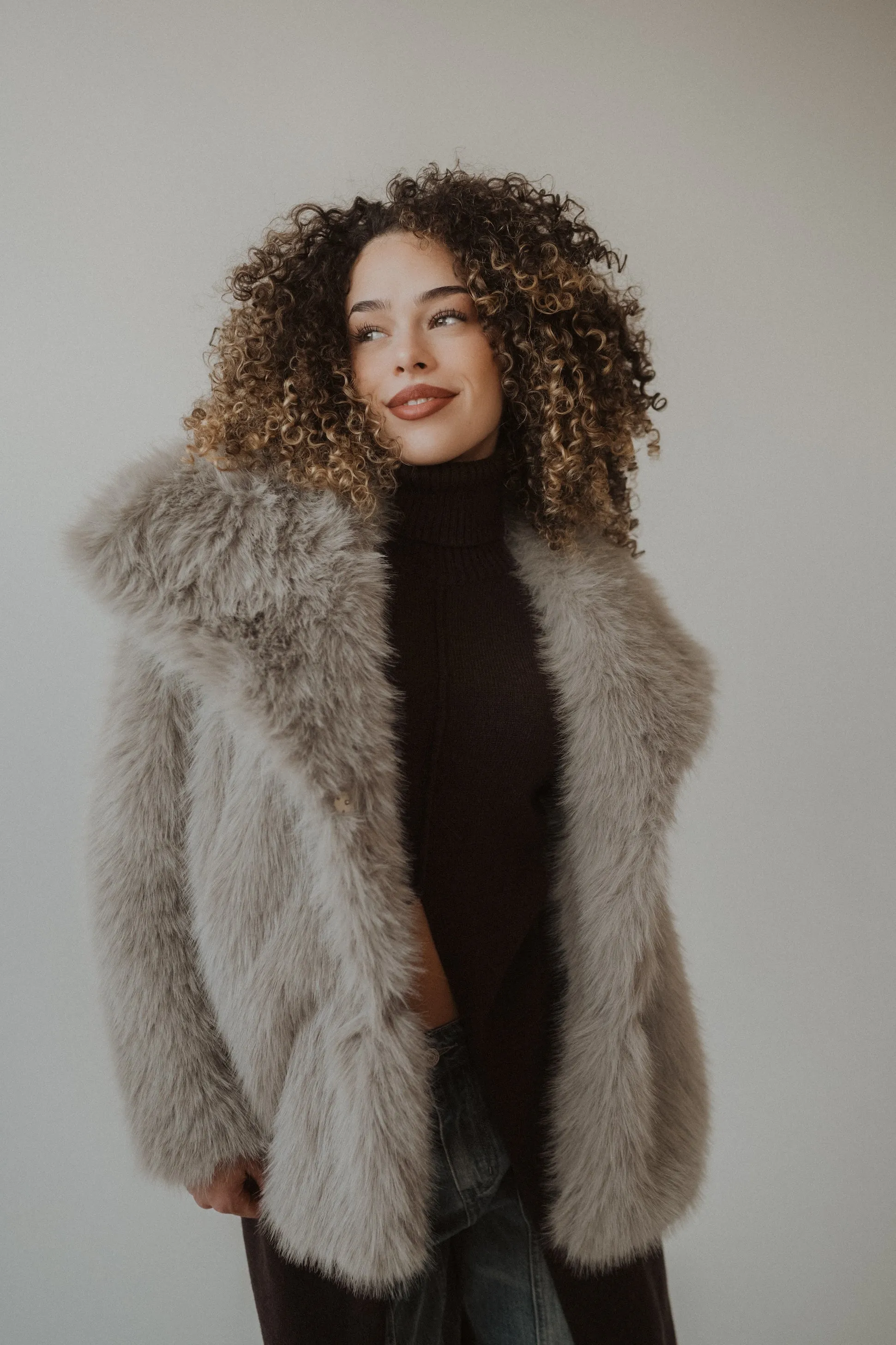 Cambria Fur Jacket sold by Goldie Lew product image thumbnail 5