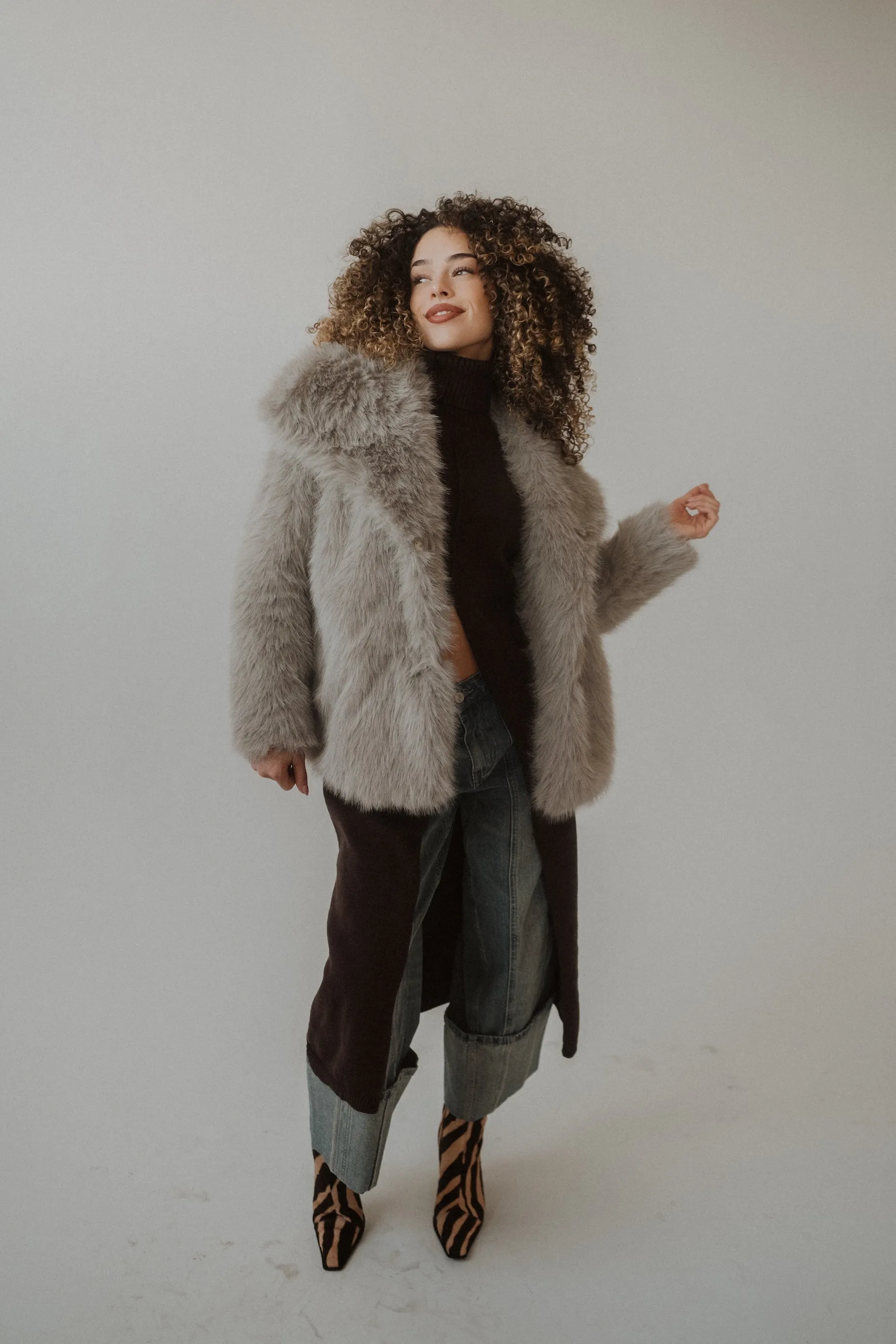 Cambria Fur Jacket sold by Goldie Lew product image thumbnail 3