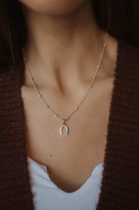 Lucky 7 Necklace sold by Goldie Lew