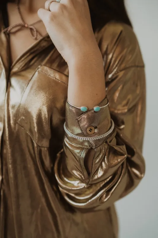 Anders Cuff | Turquoise sold by Goldie Lew