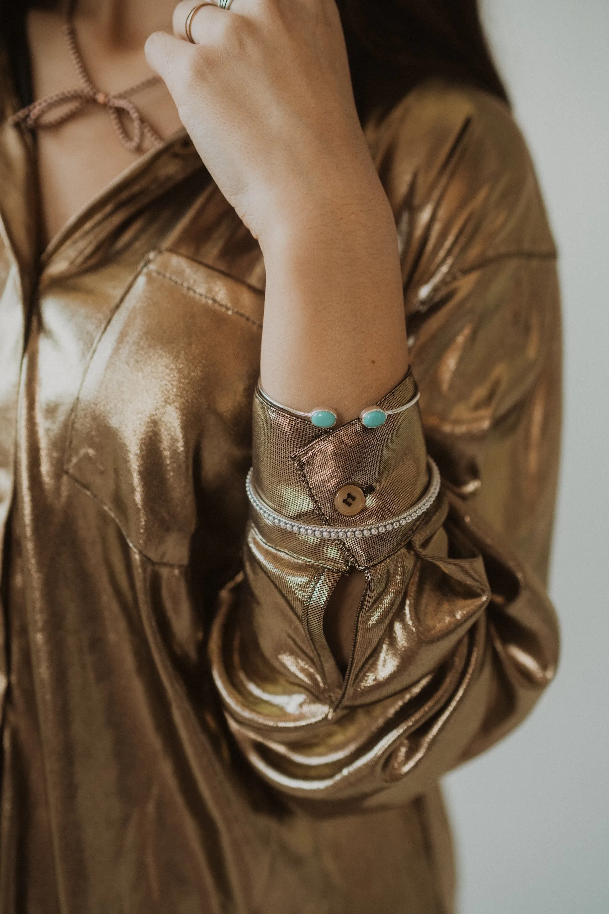 Anders Cuff | Turquoise sold by Goldie Lew