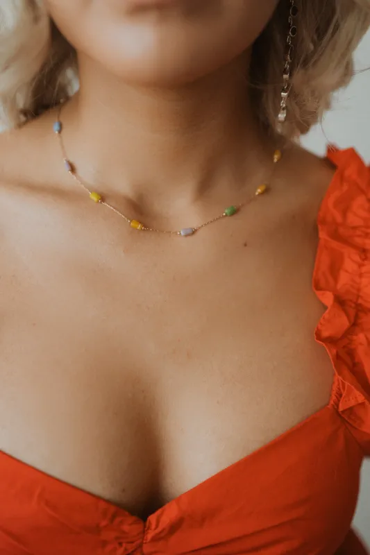 Clocking In Necklace sold by Goldie Lew