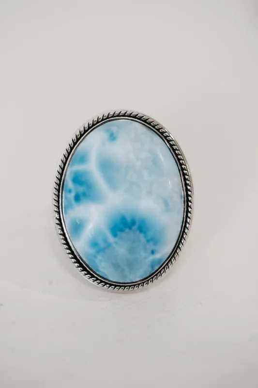 Arie Ring | Larimar sold by Goldie Lew