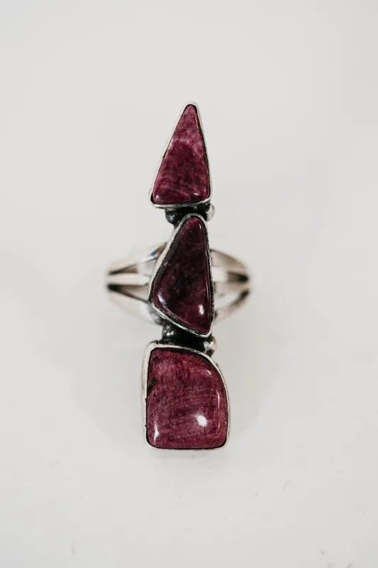 Mitchie Ring | Purple sold by Goldie Lew