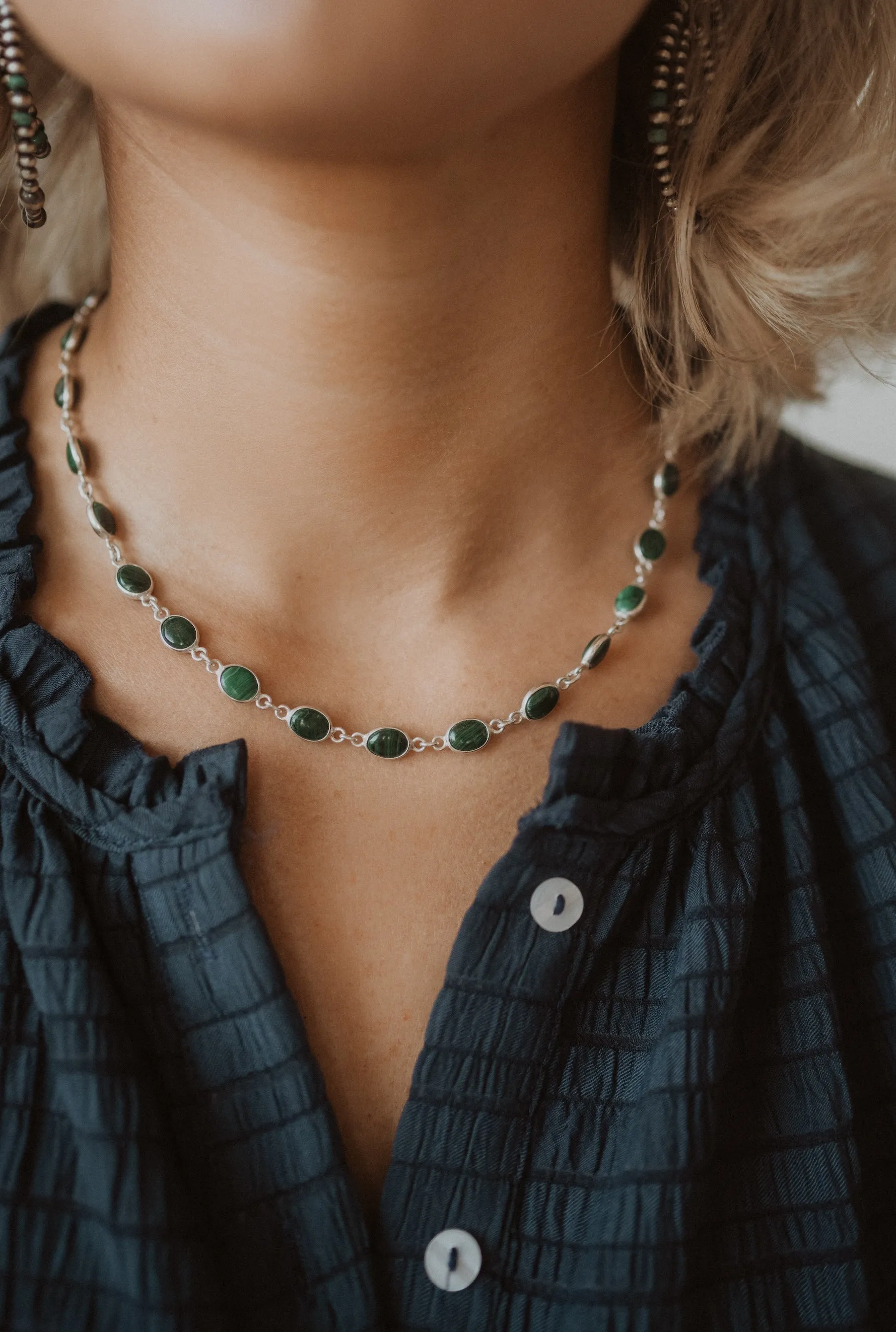 Eden Necklace | Silver sold by Goldie Lew product image thumbnail 2