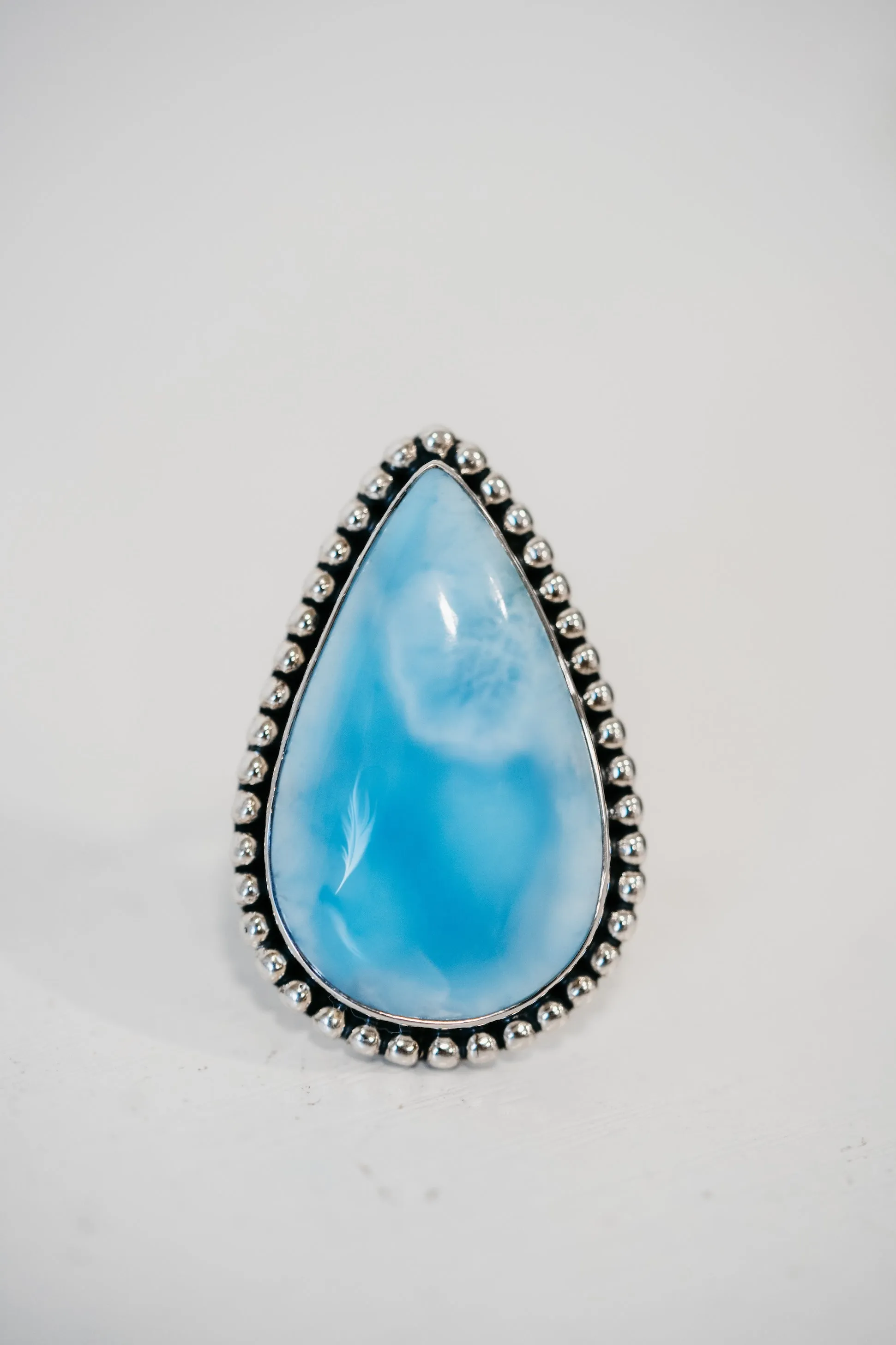 Betsy Ring | Larimar sold by Goldie Lew