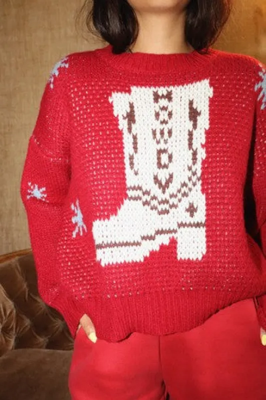 Howdy Howdy Sweater sold by Goldie Lew