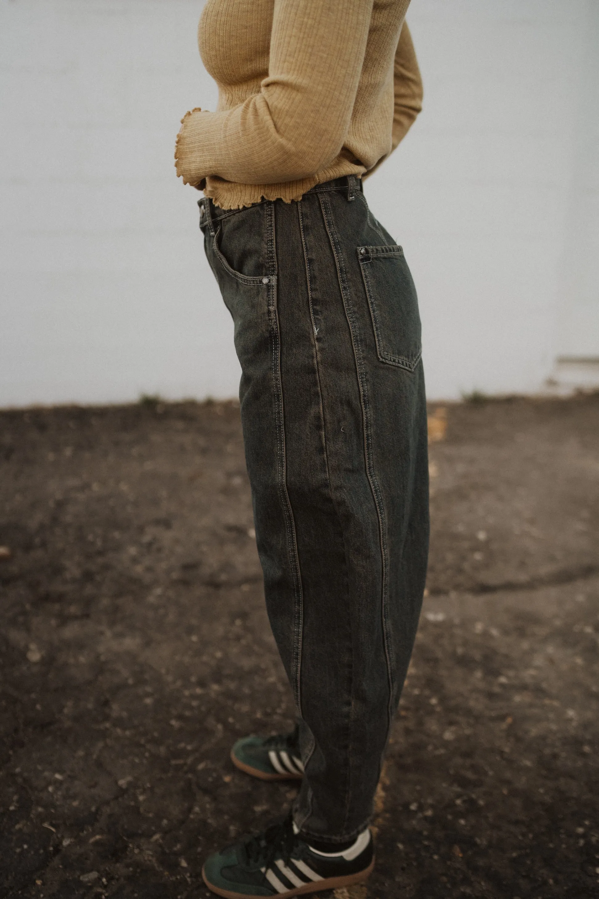 Reina Barrel Jeans sold by Goldie Lew product image thumbnail 4