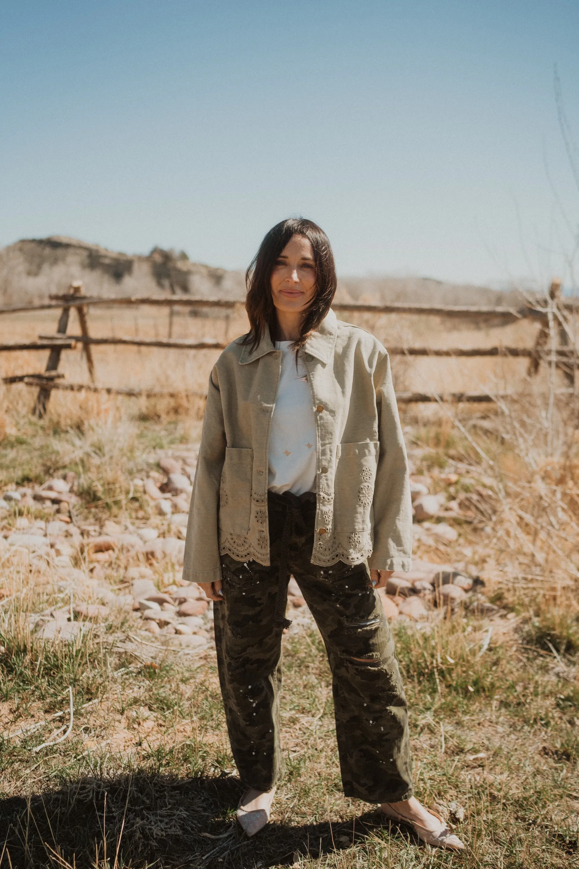 Raya Denim Jacket sold by Goldie Lew product image thumbnail 3