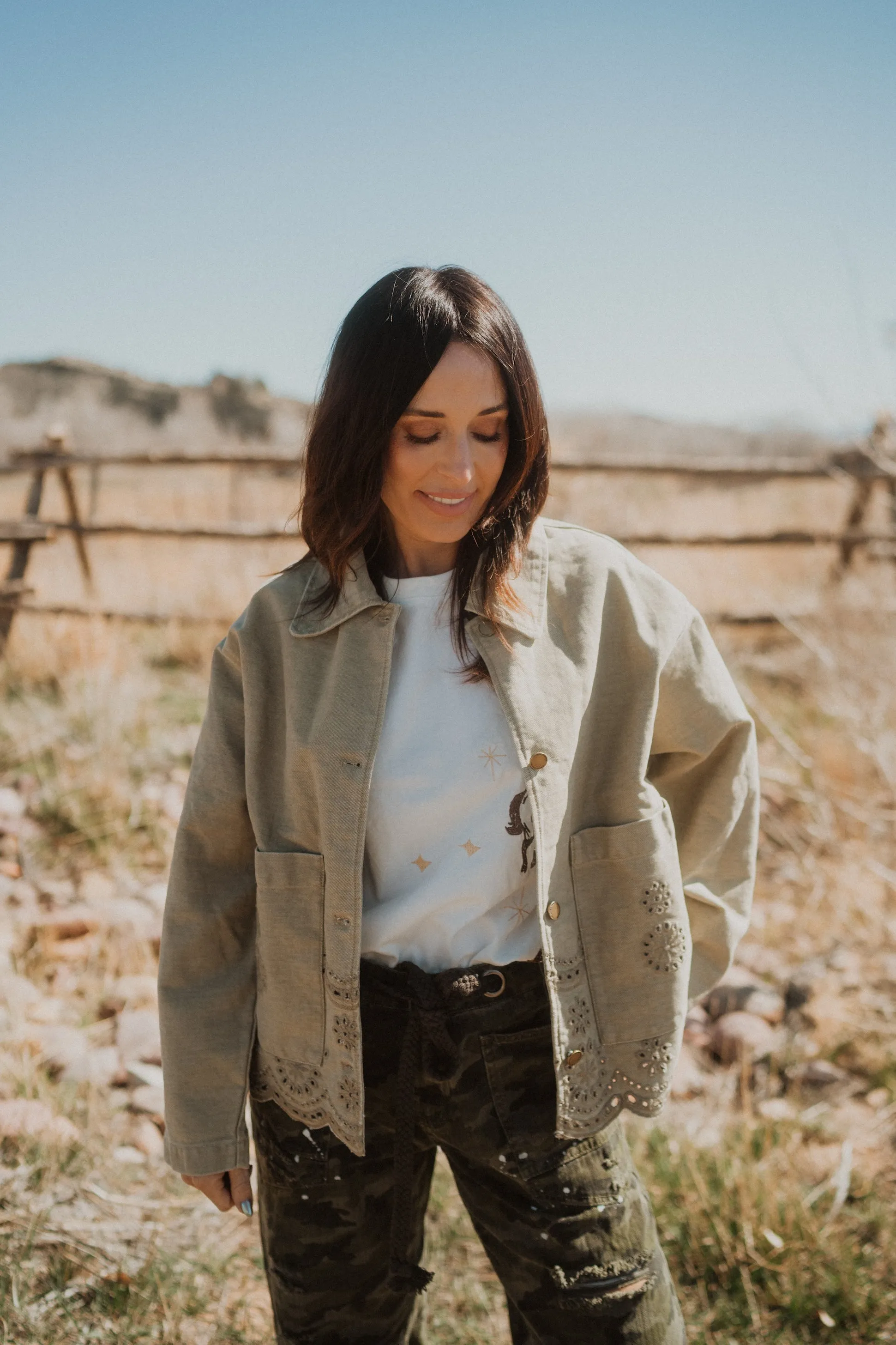 Raya Denim Jacket sold by Goldie Lew product image thumbnail 5