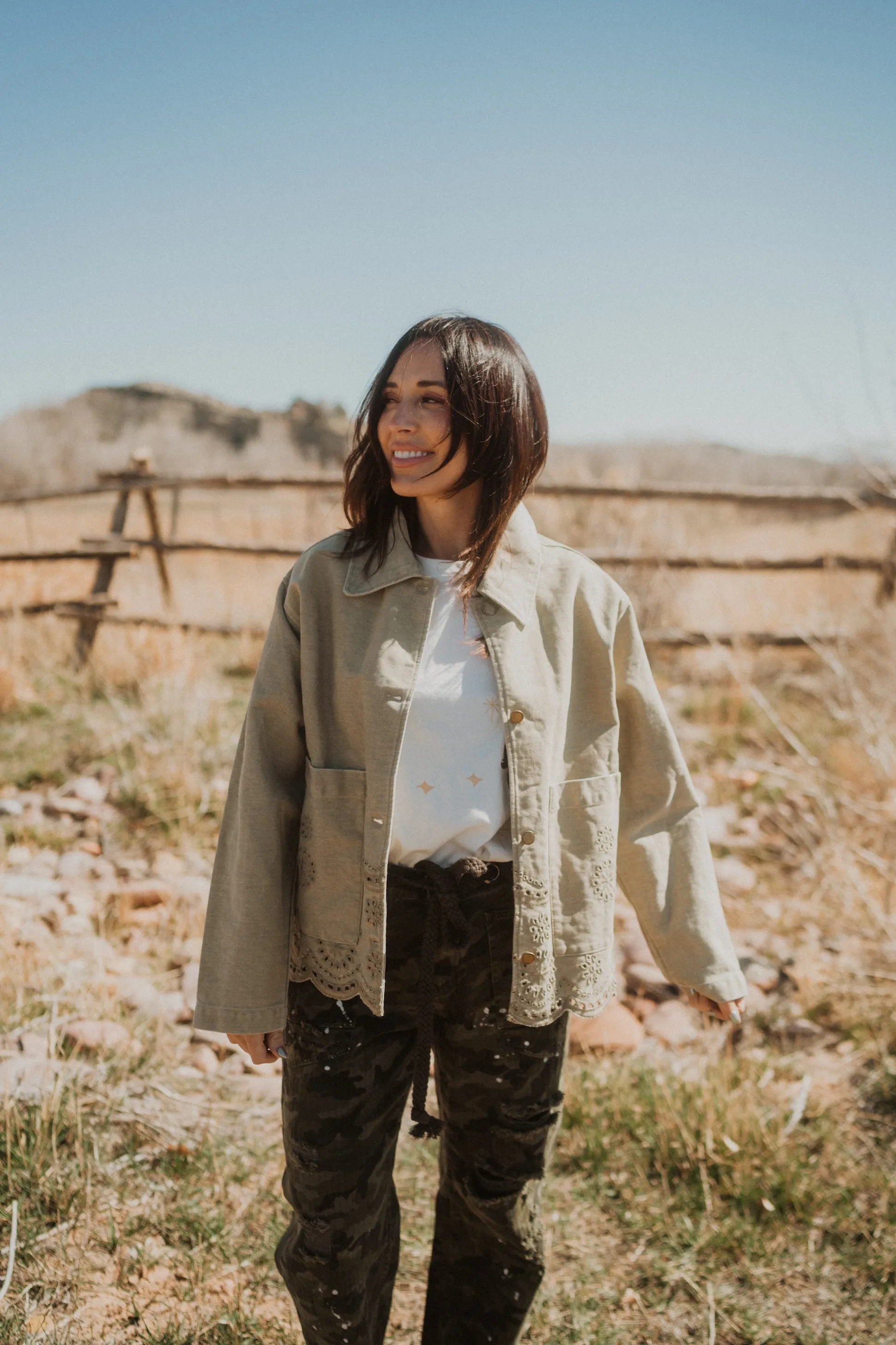 Raya Denim Jacket sold by Goldie Lew product image thumbnail 4