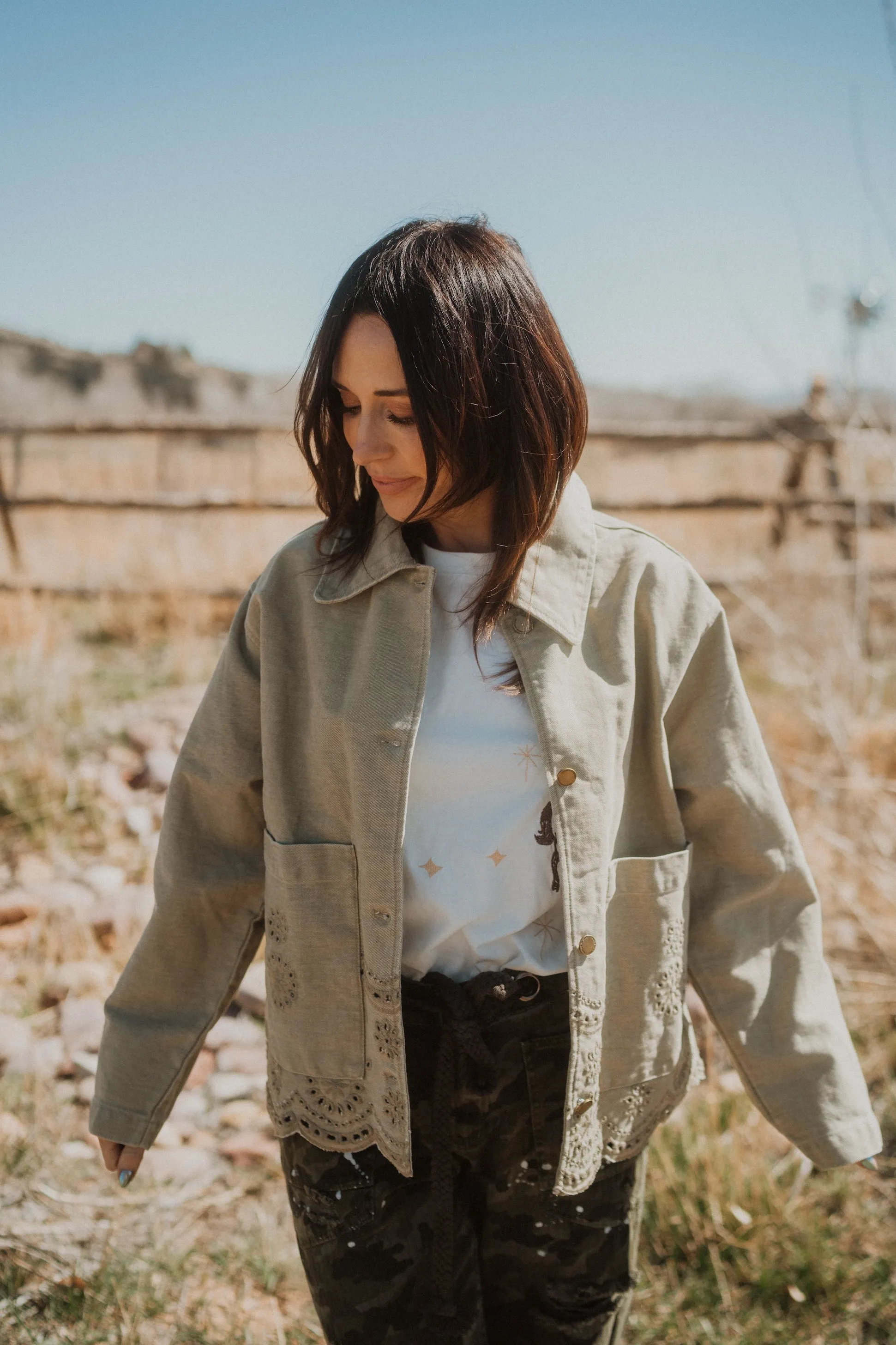 Raya Denim Jacket sold by Goldie Lew