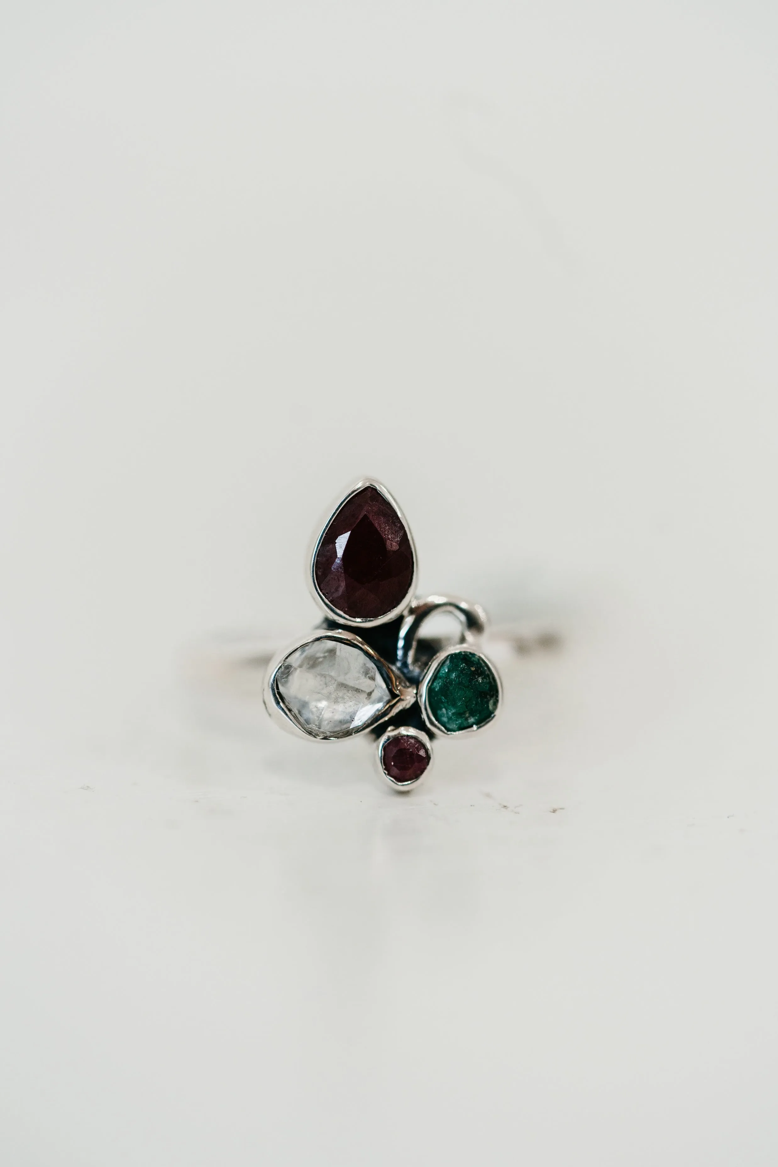 Shoshana Ring | Multi Stone sold by Goldie Lew