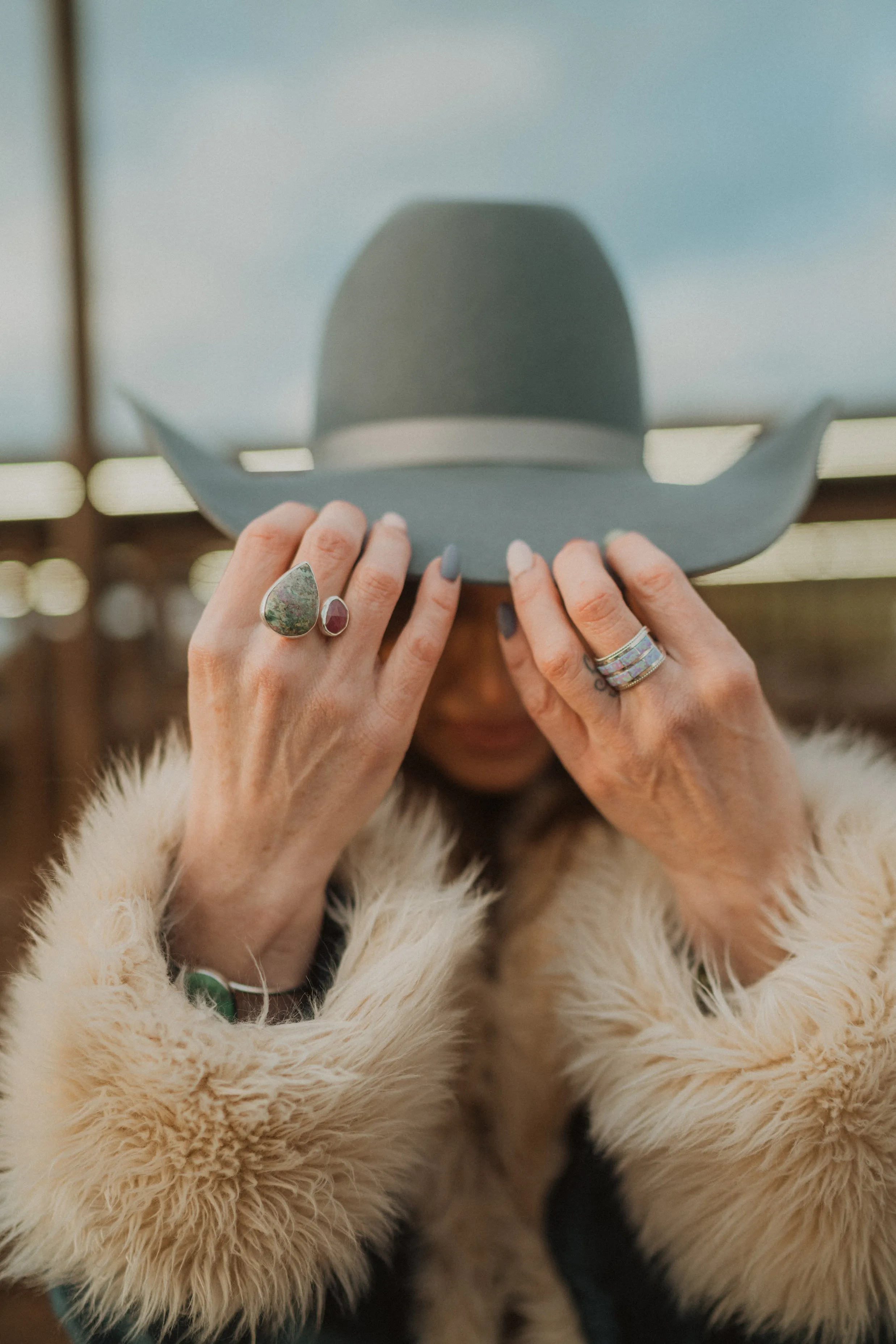 Valeria Ring | Opal sold by Goldie Lew product image thumbnail 3