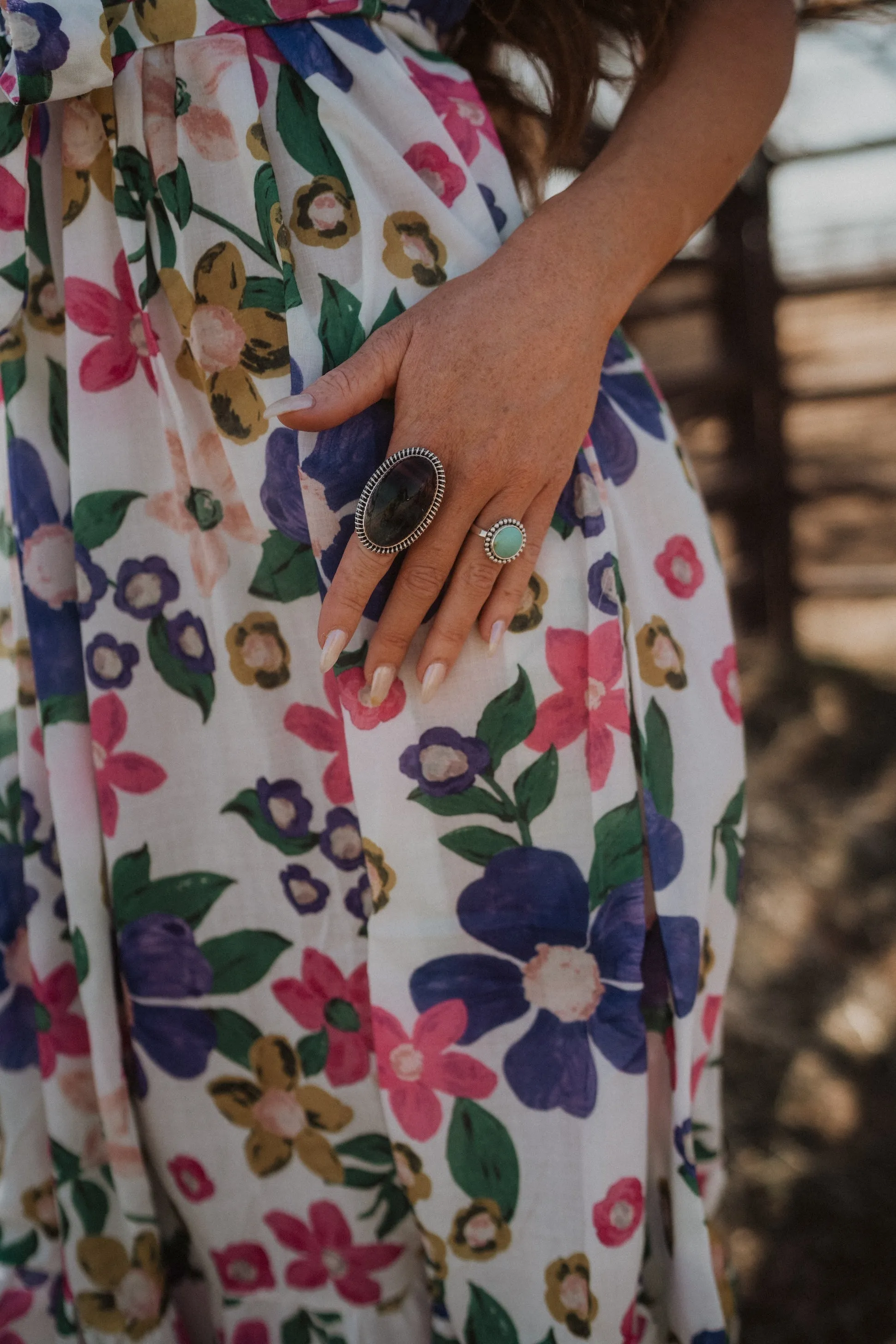 Christa Ring | Turquoise sold by Goldie Lew product image thumbnail 2