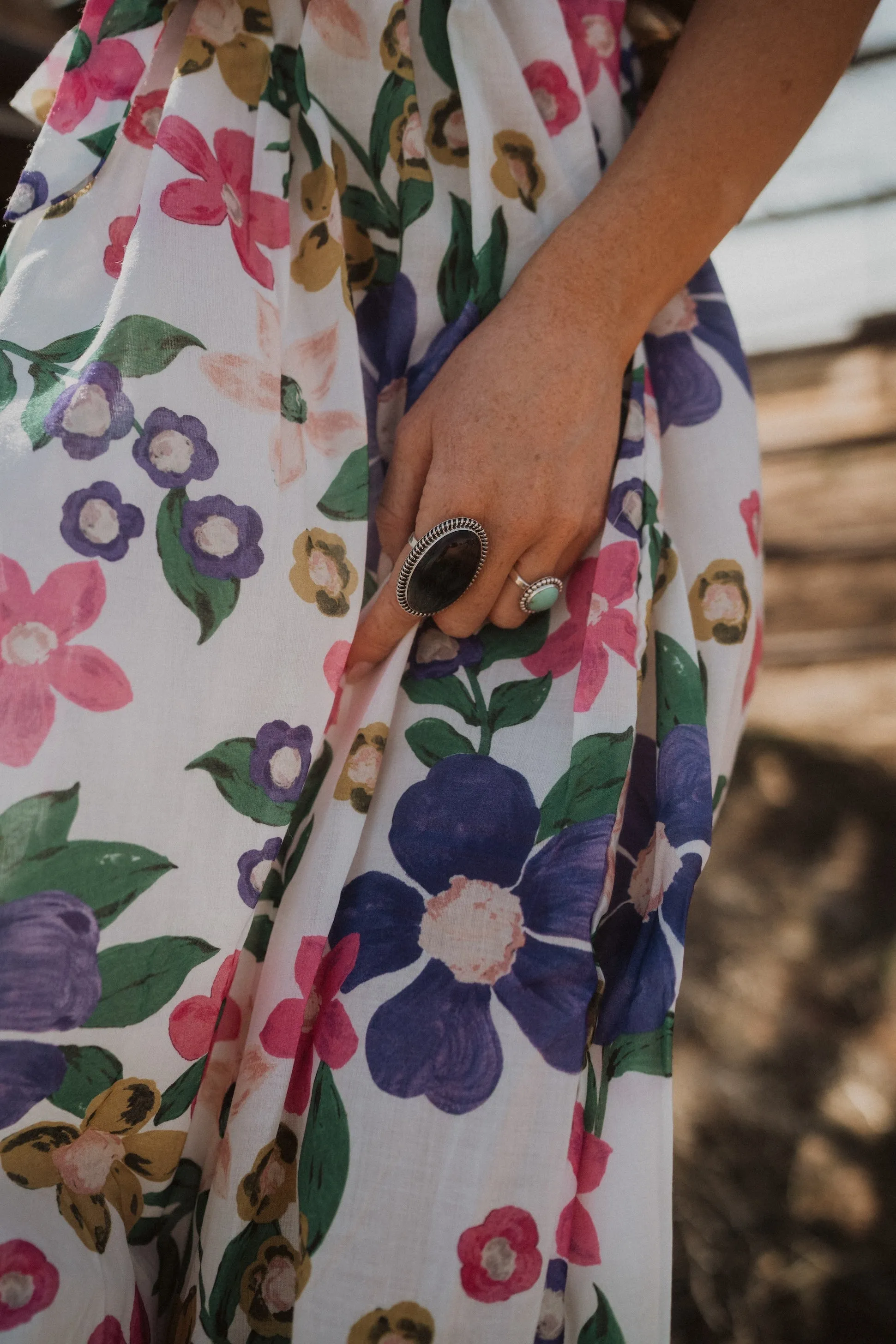 Christa Ring | Turquoise sold by Goldie Lew product image thumbnail 3