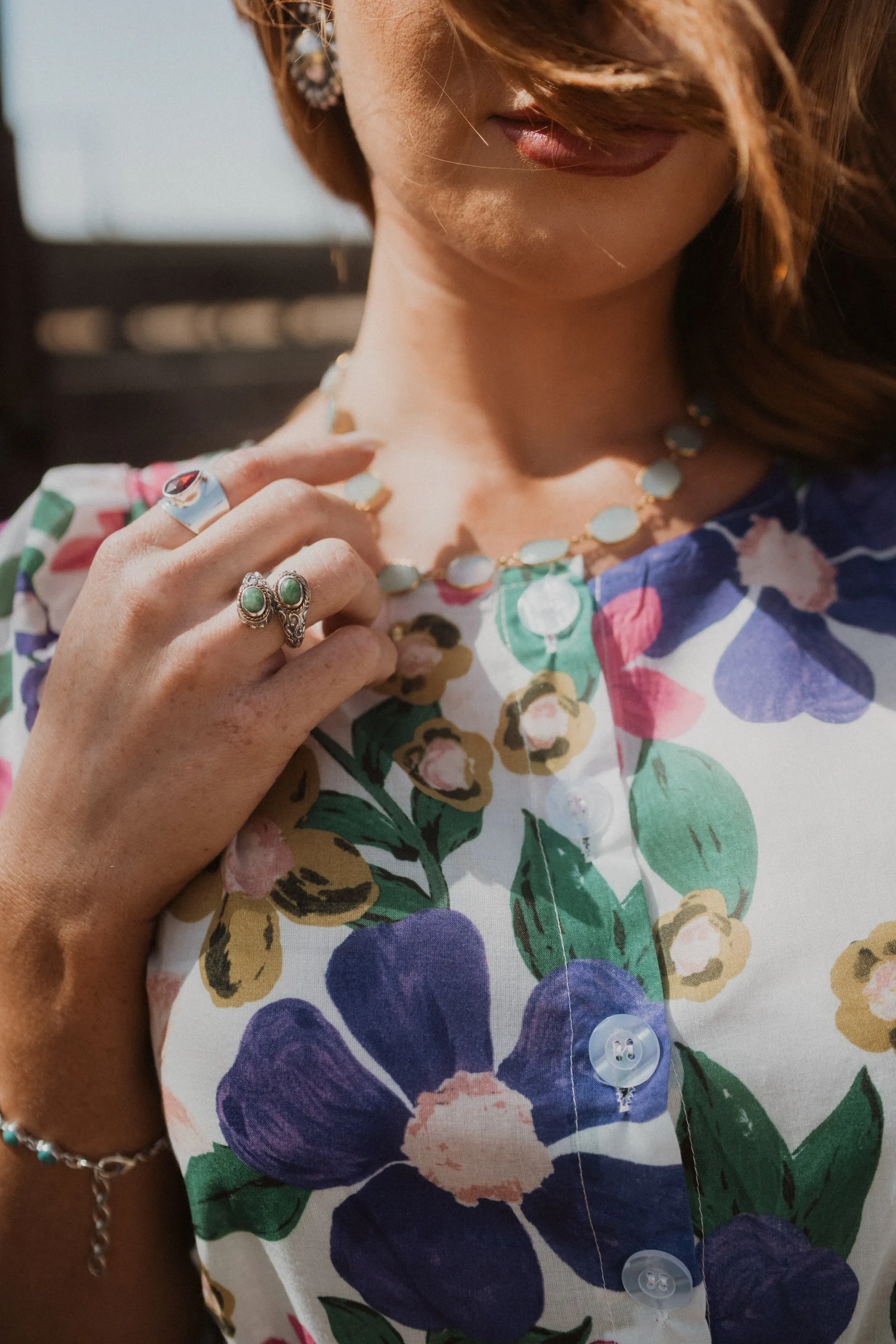 Marcello Ring | Emerald sold by Goldie Lew product image thumbnail 2