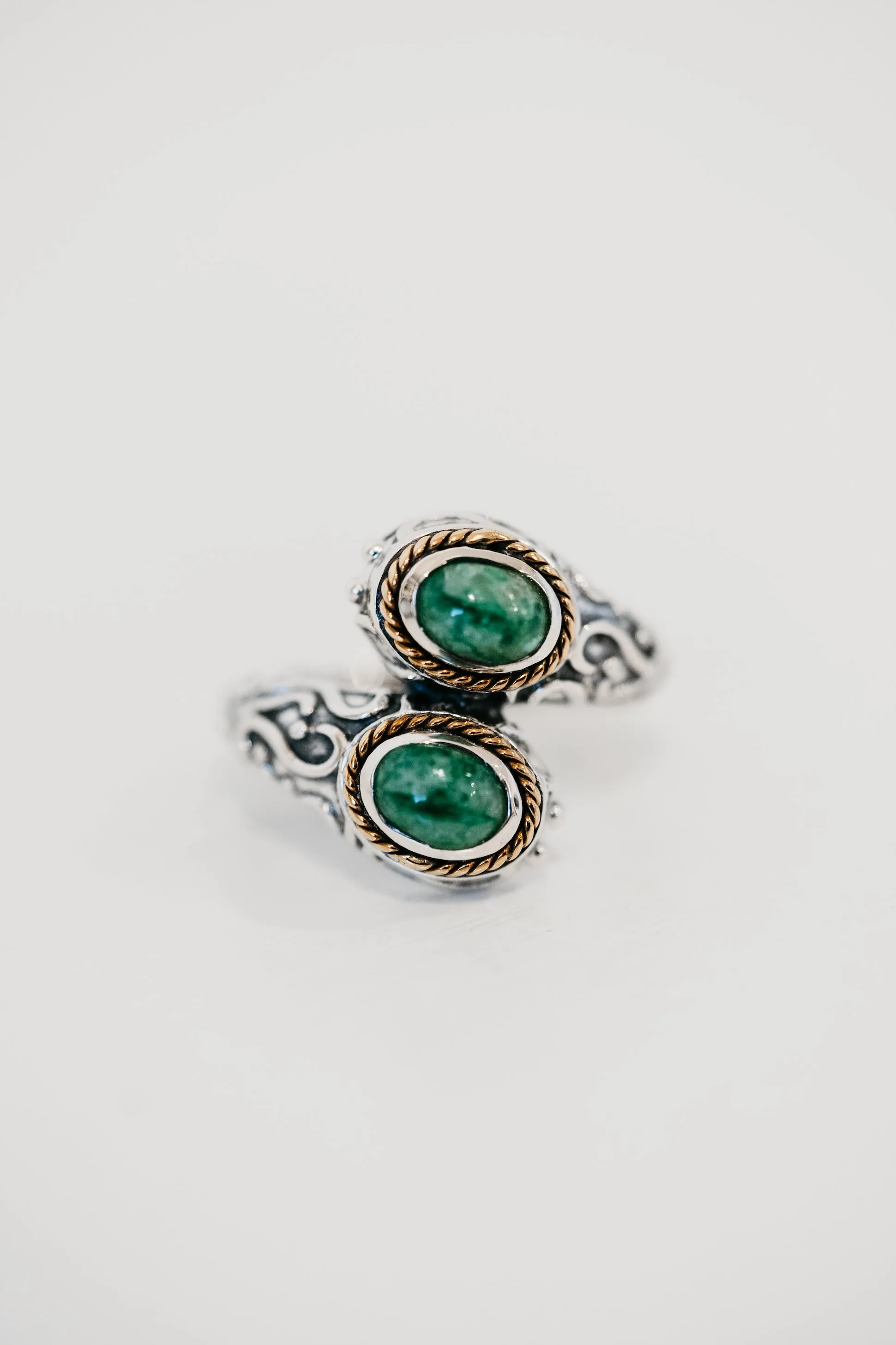 Marcello Ring | Emerald sold by Goldie Lew