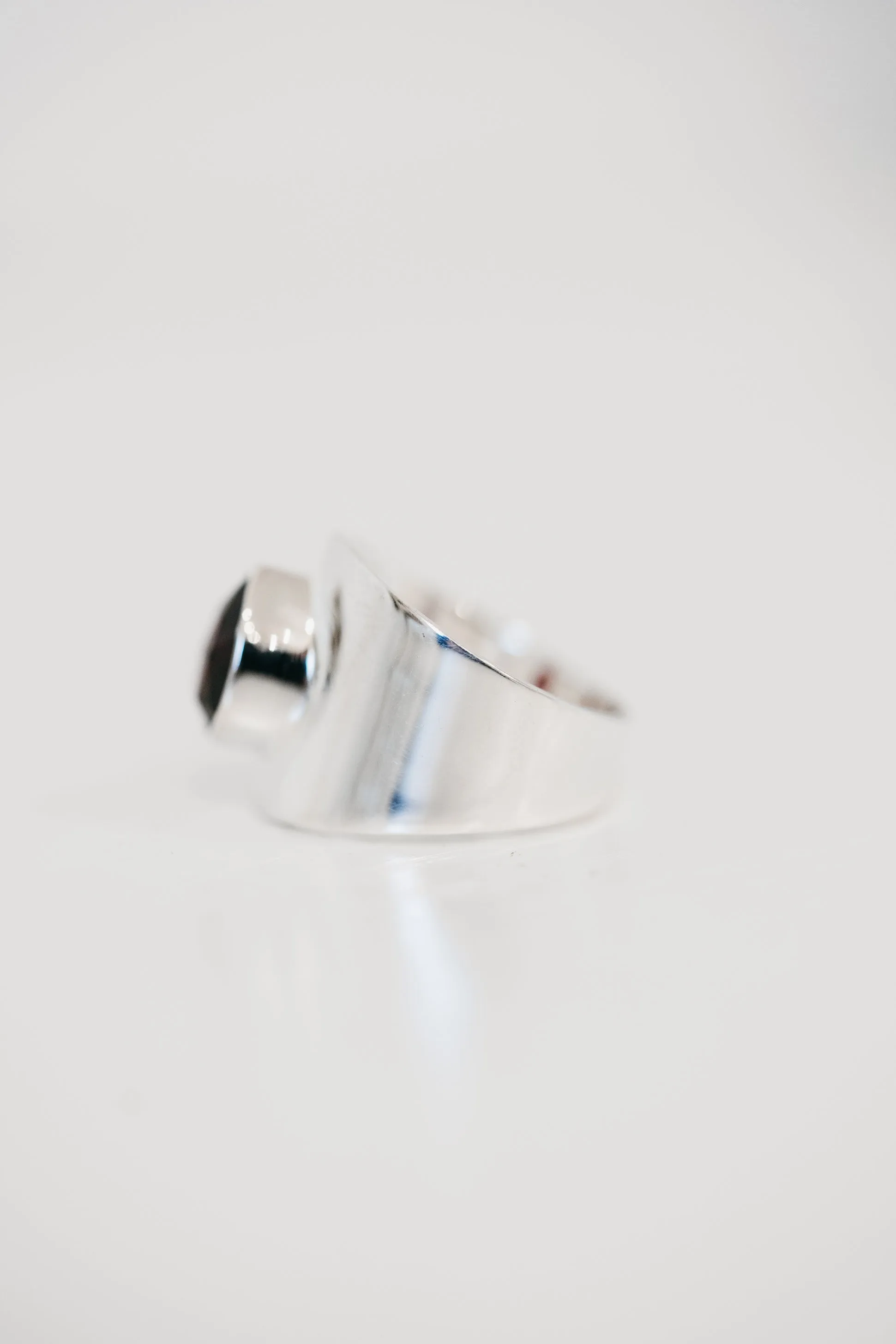 Lian Ring | Red Garnet sold by Goldie Lew product image thumbnail 5