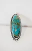 Carlisa Ring | Blue Copper Turquoise sold by Goldie Lew
